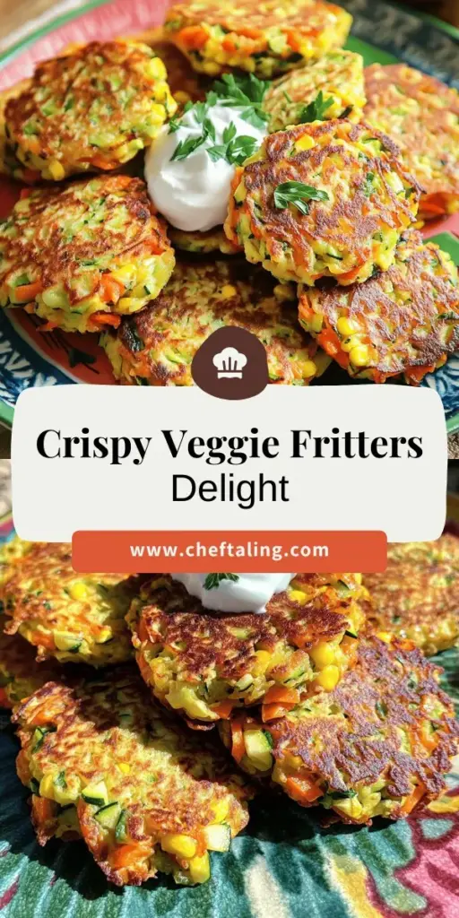 Discover how to make delicious and crispy veggie fritters that are perfect for a wholesome meal! Packed with colorful vegetables like zucchini, carrots, and bell peppers, these fritters are not just tasty but also healthy. Easy to prepare and customize, they are great as a snack or main dish. Check out our step-by-step recipe and tips for perfect results every time. Click to explore the full recipe and start your cooking adventure today!