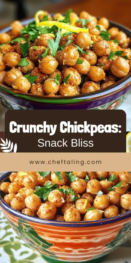Craving a delicious and healthy snack? Discover how to make crunchy chickpeas, the vegan treat you'll love! This easy recipe guides you through the simple ingredients and fun spices that create a flavorful crunch. Perfect for munching, salads, or as a guilt-free topping, these chickpeas are packed with protein and fiber. Don't miss out on this nutritious adventure – click to explore the full recipe and unlock a world of flavor!