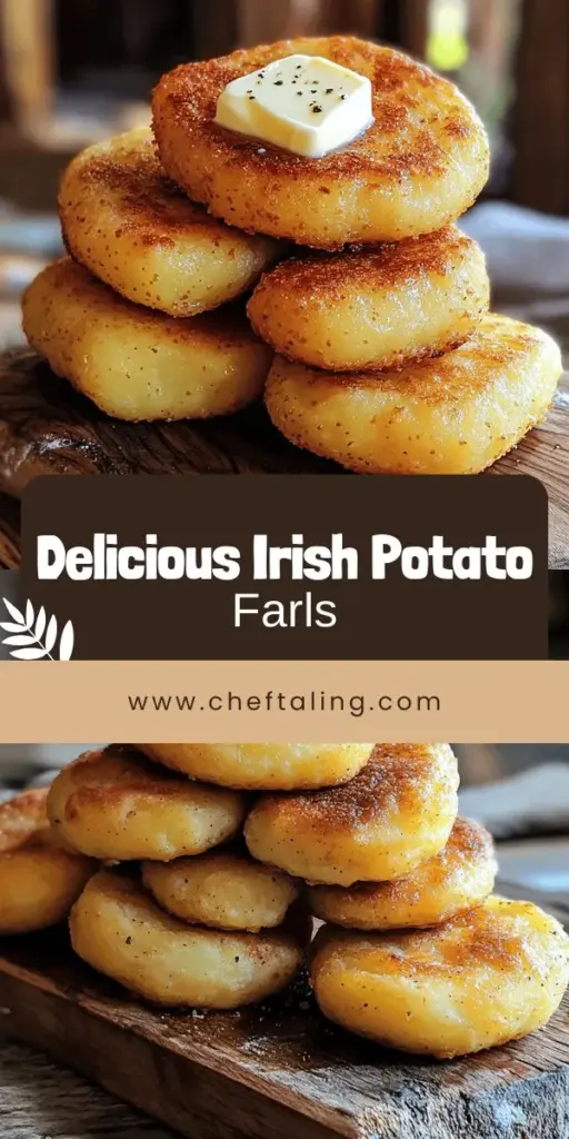Indulge in the rich flavors of Ireland with this easy Traditional Irish potato farls recipe! These delightful potato cakes are made with simple ingredients and are perfect for breakfast or any meal. Follow my step-by-step guide to whip up a batch that’s crispy on the outside and soft on the inside. Don't miss out on unique variations and tips to elevate your dish! Click through to explore the full recipe and bring a taste of Ireland to your kitchen today!