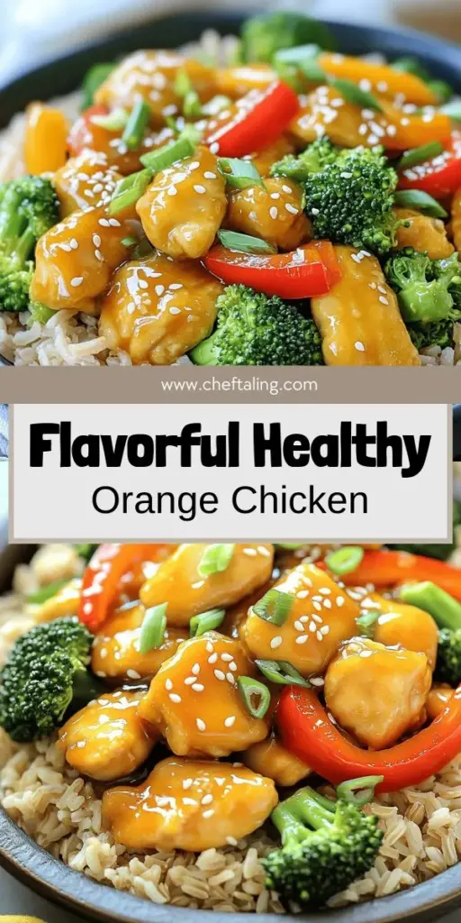 Craving a healthier twist on a classic? This Healthy Orange Chicken recipe is your solution! Packed with flavor and using fresh ingredients, it’s easy to whip up for any night. Discover simple steps to perfect your dish, along with tips for customizing to your taste. Enjoy a nutritious meal without sacrificing taste. Click through to explore the full recipe and elevate your dinner routine!