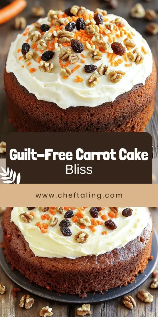 Indulge in a delicious guilt-free dessert with my No Sugar No Flour Carrot Cake! Packed with fresh carrots and wholesome ingredients, this scrumptious cake proves healthy can be tasty. Follow my easy step-by-step recipe, complete with tips for the perfect texture and fun variations to try. Ready to satisfy your sweet tooth without the guilt? Click through to explore this simple and delightful recipe and start baking today!