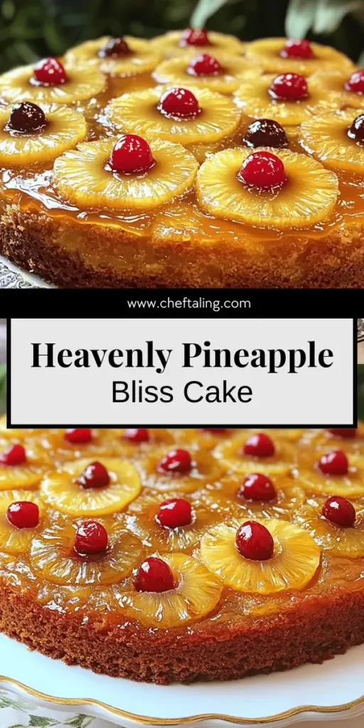 Indulge in the delightful world of baking with this Heavenly Pineapple Upside-Down Cake recipe! It's more than just dessert; it’s a moment of joy and celebration. This easy, step-by-step guide will teach you how to create a scrumptious cake that wows everyone. With sweet pineapple, cherries, and rich flavors, it’s a must-try. Don't wait—click through to explore the full recipe and make this irresistible cake today!
