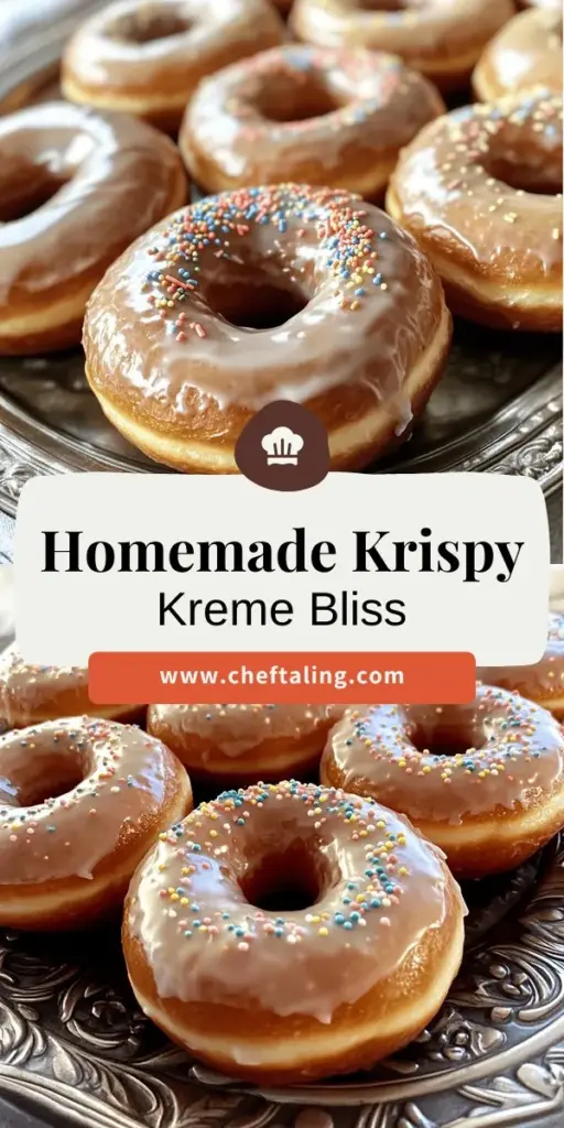 Craving the irresistible taste of Krispy Kreme Original Glazed Doughnuts? Discover how to recreate these fluffy, sweet treats right in your kitchen with this simple guide! You'll find easy-to-follow steps, essential ingredients, and valuable tips for perfect frying and glazing. Get ready to impress your friends and family with homemade bliss! Click through to explore the full recipe and start your doughnut-making adventure today!