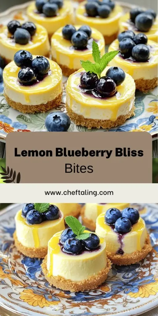 Indulge in the sweet and tangy flavors of Mini Lemon Blueberry Cheesecakes, a delightful and easy dessert that impresses without the fuss! With a creamy filling, buttery graham cracker crust, and bursts of fresh blueberries, these treats are perfect for any occasion. Discover how simple it is to make this scrumptious recipe that kids and adults alike will love. Click to explore the full recipe and elevate your dessert game today!