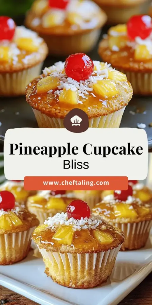 Indulge your sweet tooth with these irresistible Pineapple Upside-Down Cupcakes! This delightful treat recipe combines moist cupcake goodness with a caramelized pineapple topping that's sure to impress. Perfect for any occasion, these cupcakes are simple to make and packed with flavor. Ready to bake a batch? Click through for the complete recipe and easy step-by-step instructions to create these scrumptious desserts that everyone will love!