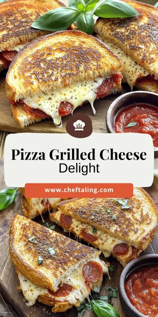 Craving a quick and delicious meal? Try pizza grilled cheese, the perfect blend of gooey cheese and savory pizza flavors! This simple comfort food recipe is packed with must-have ingredients and fun variations to satisfy everyone. From preparing to cooking, you'll find easy steps to create this mouthwatering dish at home. Ready to impress your taste buds? Click through for the full recipe and start cooking today!