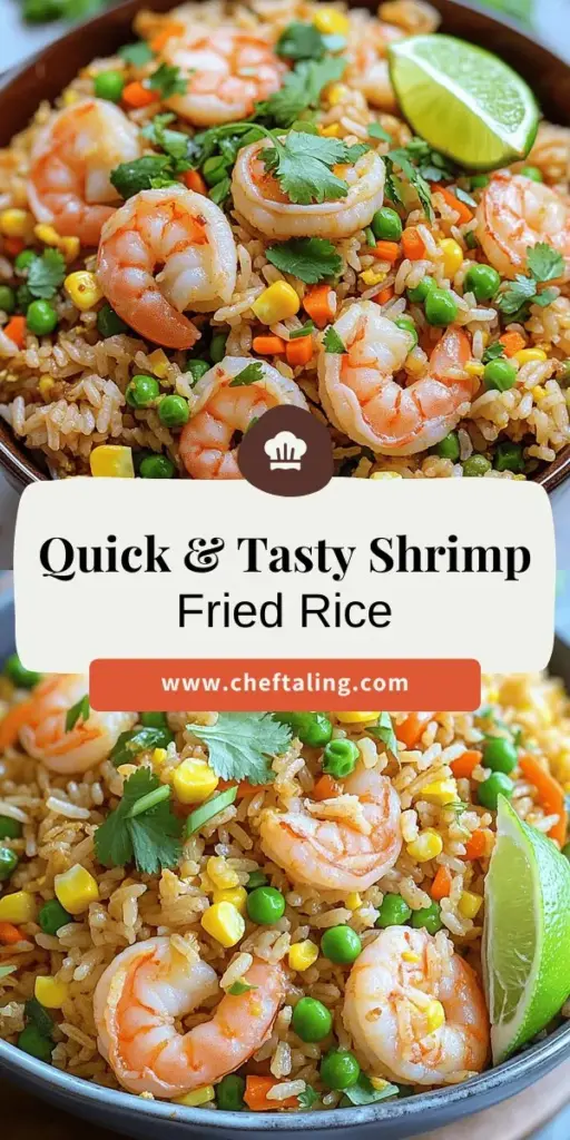Craving a quick and tasty dinner? Dive into this Homemade Shrimp Fried Rice recipe that’s bursting with flavor! Using simple ingredients like jasmine rice, fresh shrimp, and vibrant veggies, you can create a satisfying meal in no time. Perfect for both beginners and seasoned cooks, this easy guide will show you how to achieve restaurant-quality fried rice right at home. Click through to explore this delicious recipe and impress your friends and family!