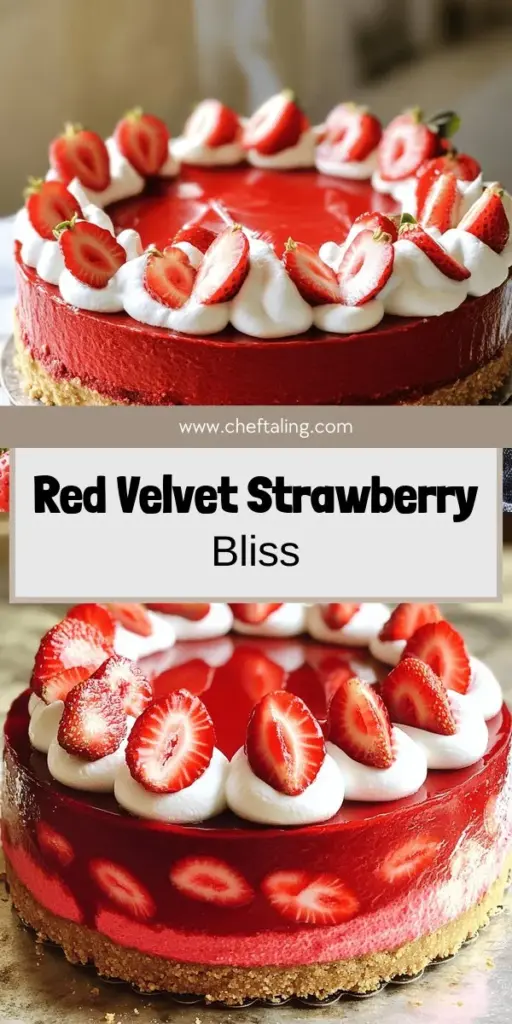 Indulge in the ultimate dessert experience with our Decadent Red Velvet Strawberry Cheesecake Delight! This stunning cheesecake perfectly blends rich red velvet and creamy cheesecake for a truly luxurious treat. Discover essential ingredients, step-by-step instructions, and expert tips to create a show-stopping dessert. Dive into this sweet adventure and impress your guests—click through to explore the recipes and unleash your inner baker!
