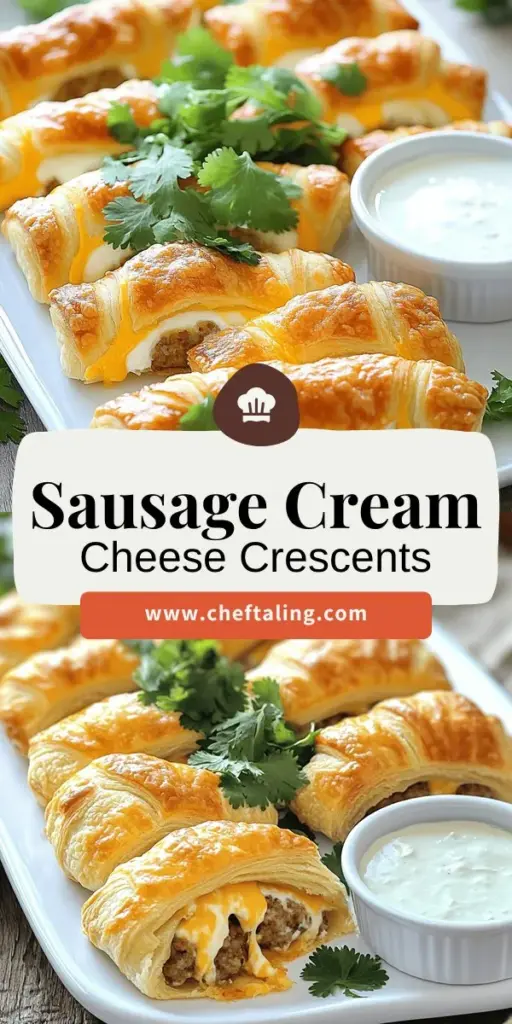 Create a delicious snack that everyone will love with this easy Rotel Sausage Cream Cheese Crescents recipe! Combining savory sausage, creamy cheese, and flaky crescent rolls, these delightful bites are perfect for any gathering. With simple ingredients and straightforward steps, you’ll impress your guests in no time. Dive into the full recipe and discover tips for variations, serving ideas, and more. Click to explore this tasty treat today!