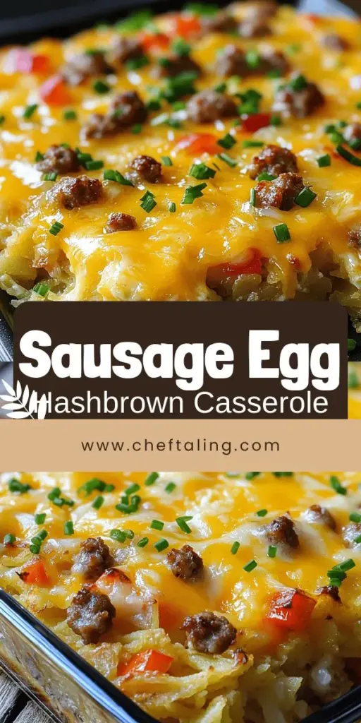 Discover how to create the perfect Sausage, Egg, and Cream Cheese Hashbrown Casserole Delight that your family will rave about! This easy recipe combines hearty sausage, fluffy eggs, and creamy cheese for a delicious meal any time of day. Plus, explore tips for fresh ingredients and creative variations. Don't miss out on making this comforting dish at your next gathering—click to find the full recipe and bring joy to your table!