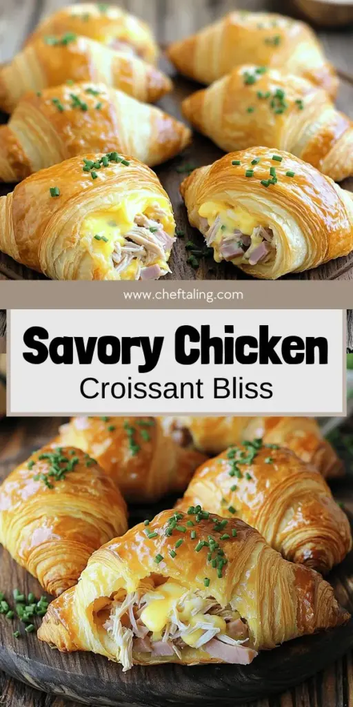 Dive into the savory goodness of Baked Chicken Ham and Cheese Croissants Delight! This easy recipe guides you through creating mouthwatering croissants filled with tender chicken, ham, and oozy cheese. Perfect for any occasion, these delicious treats are sure to impress. With simple ingredients and tips for perfection, you’ll be baking like a pro in no time. Click to discover the full recipe and start your culinary adventure today!