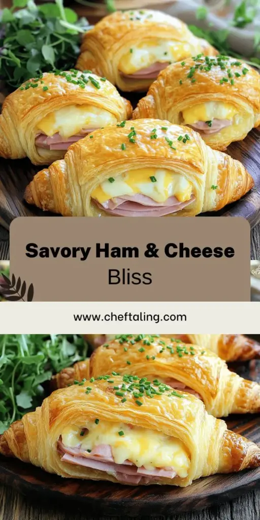 Discover the irresistible taste of Baked Ham and Cheese Croissants, a perfect savory delight for brunch or dinner! With buttery croissants, savory ham, and gooey Swiss cheese, this easy recipe will have everyone asking for seconds. Follow our simple step-by-step instructions to create this mouthwatering dish that even beginners can master. Click to explore the full recipe and impress your family and friends with this delicious treat!