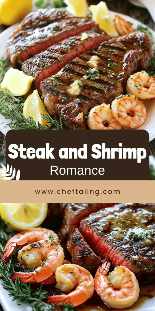 Impress your loved one this Valentine's Day with my Garlic Butter Steak and Shrimp Delight! This mouthwatering dish features juicy ribeye steaks and tender shrimp, all enveloped in a rich, flavorful garlic butter sauce. Perfect for a romantic dinner at home, I’ll walk you through each step to create this delicious meal that’s both easy and memorable. Click to discover the full recipe and make your evening unforgettable!