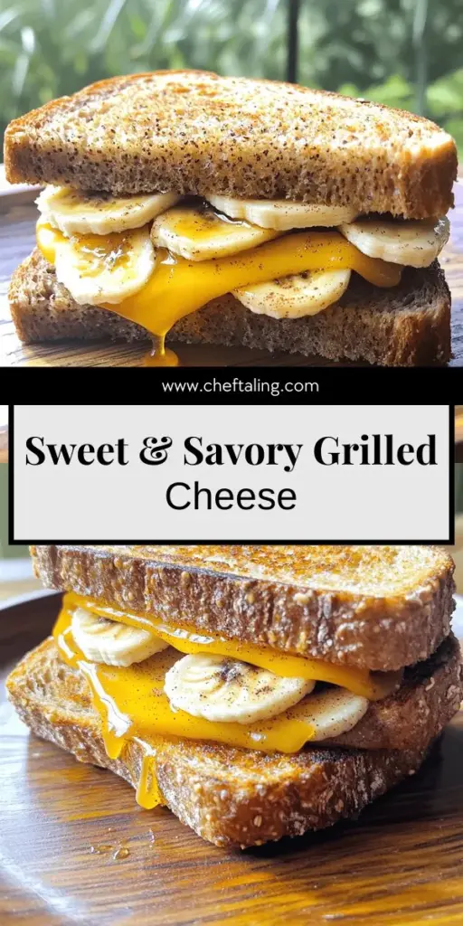 Discover a delicious twist on a classic favorite with the Honey Banana Grilled Cheese Sandwich! This simple and sweet recipe combines gooey cheddar cheese with fresh banana slices, all drizzled with honey for an irresistible flavor combination. Perfect for busy days or a cozy weekend treat, this sandwich is quick to make and delightful to eat. Ready to savor this unique creation? Click through to explore the full recipe and elevate your sandwich game!