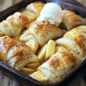 - Apples: Use two large apples. I like Granny Smith for their tartness. They hold up well during baking and balance the sweetness of the dish. Honeycrisp apples also work great. They offer a nice crunch and sweet flavor.