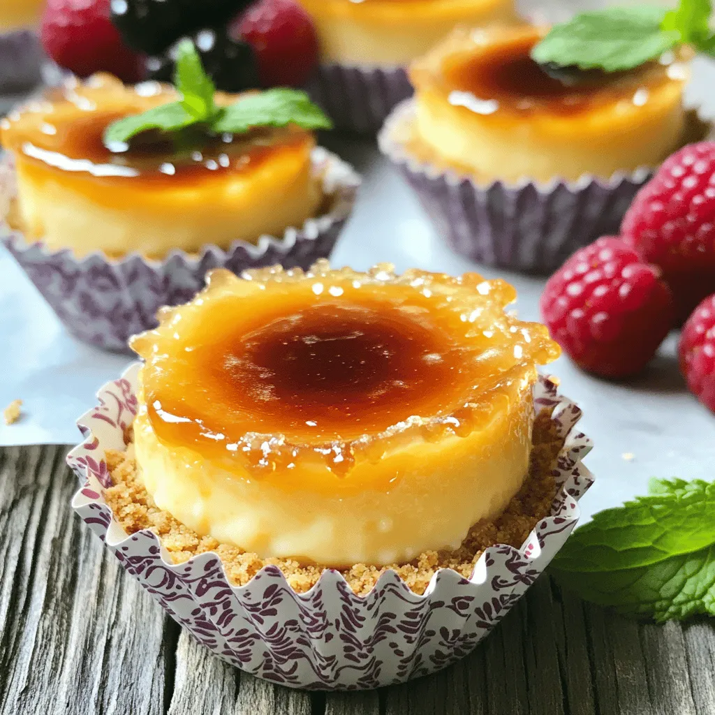 To make these delightful mini cheesecakes, you need a few key items: