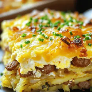 - Breakfast sausage - Frozen hash browns - Cream cheese