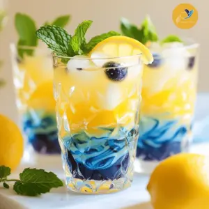 The main ingredients for color changing lemonade include fresh lemon juice, sweeteners, cold water, baking soda, and blueberry juice. Each plays a role in creating this fun drink.