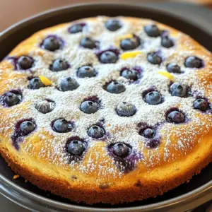 For the Blueberry Ricotta Breakfast Cake, you need simple and fresh ingredients. Here is the list of ingredients you will need: