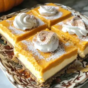 - 1 ½ cups graham cracker crumbs - ½ cup unsalted butter, melted - ¼ cup granulated sugar (for crust) - 1 (8 oz) package cream cheese, softened - ½ cup granulated sugar (for filling) - 1 teaspoon vanilla extract - 1 cup pumpkin puree (canned or fresh) - 2 large eggs - 1 teaspoon ground cinnamon - ½ teaspoon ground nutmeg - ¼ teaspoon ground ginger - ¼ teaspoon salt - 1 tablespoon all-purpose flour (optional for thickening)