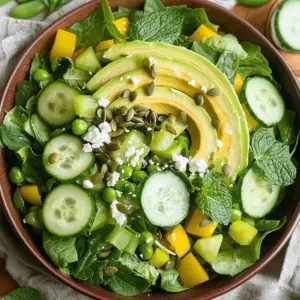 A green salad is a great way to eat healthy. It is fresh and full of flavor. You can mix many ingredients to make it unique. Start with mixed leafy greens like spinach, arugula, and romaine. These greens are packed with vitamins. They give the salad a nice base.