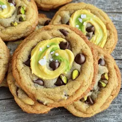 - 1 cup unsalted butter, softened - 1 cup brown sugar, packed - 1/2 cup granulated sugar - 2 large eggs - 2 teaspoons vanilla extract - 2 cups all-purpose flour - 1 teaspoon baking soda - 1/2 teaspoon salt - 1 cup semi-sweet chocolate chips - 1/2 cup chopped pistachios - 1/2 cup pistachio cream (store-bought or homemade) - Flaky sea salt for topping (optional) Gather these ingredients before you start. The butter should be soft, so it mixes well. Brown sugar adds a nice, rich flavor. Granulated sugar balances the sweetness. Don't skip the vanilla; it makes a big difference. You need eggs for binding. All-purpose flour gives the cookies structure. Baking soda helps them rise. Salt enhances all the flavors. Use semi-sweet chocolate chips for a classic taste. Chopped pistachios bring a crunch, and pistachio cream adds a lovely swirl. If you like, sprinkle a bit of flaky sea salt on top. It adds a touch of flavor that makes each bite special. This is how you create a delightful treat that everyone will enjoy. For the complete process, check out the Full Recipe. - Preheat your oven to 350°F (175°C). Line a baking sheet with parchment paper. - In a large bowl, cream together 1 cup of softened unsalted butter, 1 cup of packed brown sugar, and 1/2 cup of granulated sugar until light and fluffy. - Incorporate 2 large eggs, one at a time, and add 2 teaspoons of vanilla extract. Mix well until combined. - In another bowl, combine 2 cups of all-purpose flour, 1 teaspoon of baking soda, and 1/2 teaspoon of salt. - Gradually add this dry mixture to the wet ingredients. Mix until just combined. - Fold in 1 cup of semi-sweet chocolate chips and 1/2 cup of chopped pistachios. Make sure they are evenly mixed. - Gently swirl in 1/2 cup of pistachio cream. Aim for a marbled look but do not mix completely. - Scoop tablespoon-sized portions of the dough onto the prepared baking sheet, leaving about 2 inches between each cookie. - If you like, sprinkle a small pinch of flaky sea salt on each cookie. These steps will guide you to make delightful cookies that blend rich chocolate with nutty pistachio. For the complete instructions, check out the Full Recipe. For the best cookies, set your oven to 350°F (175°C). This temperature gives a nice golden edge. Bake for 10 to 12 minutes. Look for lightly golden edges. The centers may seem soft, but they will firm up as they cool. This gives a chewy texture that many love. You can use either homemade or store-bought pistachio cream. Homemade cream has a fresh taste. Store-bought is quick and easy. If you want a twist, try using dark chocolate chips or white chocolate chips. Each type will change the flavor of your cookies. Sprinkle a pinch of flaky sea salt on top of each cookie before baking. This adds a nice touch and boosts flavor. For storage, place cookies in an airtight container. They stay soft and fresh. You can stack them, but place parchment paper between layers. This keeps them from sticking together. For serving, arrange cookies on a nice plate to impress your guests. You can find the full recipe to create these delights! {{image_2}} You can change the taste of your cookies by using different nuts. Walnuts and pecans are great options. They add a nice crunch and flavor. You can also add spices like cinnamon or cardamom. A sprinkle of cinnamon gives a warm, cozy taste. Cardamom has a floral note that can surprise and delight your taste buds. If you need gluten-free cookies, use a gluten-free flour blend. This makes the cookies just as tasty. For vegan options, swap the butter for coconut oil. You can use flax eggs instead of regular eggs. Mix 1 tablespoon of ground flaxseed with 2.5 tablespoons of water for each egg. This keeps the cookies moist and delicious. You can adapt these cookies for special holidays. For Christmas, add a dash of nutmeg or use red and green sprinkles. For Easter, mix in pastel-colored chocolate eggs. Seasonal fruits also work well. Try adding dried cranberries or apricots for a fun twist. These changes keep your cookies fresh and exciting. For the full recipe, check out the complete guide above. To keep your pistachio cream and chocolate chip cookies fresh, use an airtight container. This helps keep moisture out and keeps them soft. Store at room temperature for up to a week. You can also add a piece of bread to the container. It helps keep cookies moist. Just make sure it does not touch the cookies. If you want to save cookies for later, freezing is a great option. First, let the cookies cool completely. Then, place them in a single layer on a baking sheet. Freeze for about 30 minutes. After they are firm, put them in a freezer-safe bag. Remove as much air as you can. They can stay good for up to three months. When you are ready to enjoy them, just thaw at room temperature. To reheat cookies, preheat your oven to 350°F (175°C). Place cookies on a baking sheet. Heat for about 5-7 minutes. This will make them warm and soft again. You can also use a microwave. Just heat them for about 10-15 seconds. This works well if you want a quick treat. Enjoy your delicious cookies warm! Can I make pistachio cream at home? Yes, you can! Just blend roasted pistachios with a bit of oil. Add sweetener to taste. The cream will be smooth and full of flavor. This homemade version pairs perfectly with your cookies. How do I know when the cookies are done baking? Look for golden edges. The centers might seem soft but will firm up as they cool. If you see a light browning, they are ready. Set a timer for 10-12 minutes for best results. What can I substitute if I don’t have pistachios? You can use almonds or walnuts instead. Both will add a nice crunch and flavor. If you want a nut-free option, try sunflower seeds or pumpkin seeds. Can I double the recipe without changing the baking time? Yes, you can double the recipe! However, you may need to bake in batches. The baking time should stay the same, but check for doneness. How do I adjust the recipe for high altitude baking? At high altitudes, reduce the baking soda by 1/4 teaspoon. You might also need to add a bit more liquid. Keep an eye on the cookies as they bake. What is the best type of chocolate for cookies? Semi-sweet chocolate chips work great for cookies. They balance sweetness and richness. Dark chocolate is another good choice if you prefer a deeper flavor. How can I make the cookies less sweet? You can cut back on the sugar by 1/4 cup. Using dark chocolate will also help. If you add more nuts, it will balance the sweetness nicely. You learned how to make delicious pistachio cookies. We covered all the steps, from mixing to baking. I shared tips to help you get that perfect chewy texture. You can even adapt the recipe for different diets or add seasonal flavors. Don't forget about storing and reheating for later enjoyment. Enjoy these cookies with family and friends. Pin or share this recipe for your next baking project!