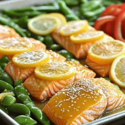Sheet Pan Citrus Glazed Salmon Fresh and Easy Recipe