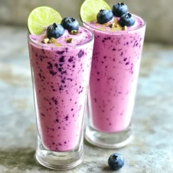 - 1 cup plain yogurt - 1/2 cup coconut milk - 1 cup fresh blueberries (plus extra for garnish) - 2 tablespoons honey or agave syrup (adjust to taste) - 1/2 teaspoon vanilla extract - A pinch of cardamom powder - Ice cubes (optional) Using fresh ingredients makes a big difference in taste. Fresh blueberries burst with flavor and nutrients. They give the lassi a bright color and a sweet taste. If you can’t find fresh blueberries, frozen ones work too. They are picked at their peak and frozen quickly. This helps keep their taste and nutrients. However, fresh blueberries always add a better texture. Each ingredient in this lassi has great health benefits. - Plain yogurt: Full of protein and good for your gut health. - Coconut milk: Contains healthy fats that can boost energy. - Blueberries: Packed with antioxidants, they help fight disease. - Honey or agave syrup: Adds sweetness and has some vitamins. - Vanilla extract: Adds flavor and may reduce stress. - Cardamom powder: Can aid digestion and add a warm spice note. This Blueberry Coconut Lassi is not just tasty; it’s also good for you! Start by gathering all your ingredients. This makes the process easier and faster. You will need: - 1 cup plain yogurt - 1/2 cup coconut milk - 1 cup fresh blueberries (plus extra for garnish) - 2 tablespoons honey or agave syrup (adjust to taste) - 1/2 teaspoon vanilla extract - A pinch of cardamom powder - Ice cubes (optional) Make sure your blueberries are fresh and ripe. They add great flavor and color. If you want a sweeter lassi, adjust the honey or agave syrup to your taste. Now it’s time to blend! In a blender, combine the yogurt, coconut milk, blueberries, honey, vanilla extract, and cardamom powder. Blend on high speed until the mix is smooth and creamy. If you like a thinner drink, add more coconut milk. After blending, taste the lassi. You can add more honey if you want it sweeter. For a chilled treat, add ice cubes and blend again until frothy. Pour your lassi into tall, clear glasses. This shows off the pretty purple color. For a special touch, garnish with a few whole blueberries on top. You can also sprinkle a little cardamom powder for added flair. If you want to impress, add a slice of lime on the glass rim. This not only looks good but adds a nice contrast to the drink. Enjoy your refreshing Blueberry Coconut Lassi! For the full recipe, check the earlier section. For a thick and creamy lassi, use full-fat yogurt. This gives your drink a rich texture. If you want it thinner, add a bit more coconut milk. Blend it well until it's smooth. You can also try adding ice cubes. This makes it frothy and cold. Both honey and agave syrup are great for sweetness. Honey gives a floral taste, while agave is mild. Start with two tablespoons and taste it. If you want it sweeter, add more. Remember, you can always add more, but you can't take it out! You can make your lassi even better! Try adding a pinch of cinnamon or nutmeg for warmth. Fresh mint leaves can add a nice touch too. You might even add a splash of lime juice for a zesty kick. All these extras can make your blueberry coconut lassi unique and delicious. For the full recipe, check out the complete instructions. {{image_2}} You can easily make a vegan version of blueberry coconut lassi. Just swap the yogurt with a plant-based option. Use coconut yogurt or almond yogurt for a creamy base. These alternatives keep that rich flavor. They also add a nice texture. You still get the fresh taste from blueberries and coconut milk. This change makes the drink creamy without any dairy. Spices can enhance the flavor of your lassi. Cardamom adds a warm note. You can also try cinnamon for a sweet twist. If you want more fruit, think about adding bananas or mangoes. These fruits blend well with blueberries. They also boost the health benefits. Each adds its own flavor and richness to the drink. If you prefer different dairy options, there are many choices. Greek yogurt gives a thicker texture. It also adds a tangy taste. You can use regular yogurt instead of plain yogurt. It is a great way to change the flavor. Try using buttermilk for a unique twist. Each choice will change the texture and taste of your lassi. Each option keeps the drink creamy and delicious. For the full recipe, check out the link above. To keep your blueberry coconut lassi fresh, store it in a clean glass jar. Make sure the jar is airtight. This helps keep out air and bacteria. If you have leftovers, don’t let them sit out for long. Refrigerate the lassi within two hours of making it. Always use a spoon to scoop the lassi. Avoid using your fingers, as this can introduce germs. When stored properly, blueberry coconut lassi lasts about 2 to 3 days in the fridge. After that, the taste and texture may change. You will notice it may separate a bit. If this happens, just give it a good shake or blend it again. Always check for any off smells or changes in color before consuming. You can freeze blueberry coconut lassi for later enjoyment. Pour the lassi into ice cube trays or freezer-safe containers. Leave some space at the top, as liquids expand when frozen. To use, thaw the lassi in the fridge overnight or blend the frozen cubes into smoothies. This method keeps the flavor and nutrients intact. For the best taste, use frozen lassi within three months. For the full recipe, check out the earlier section! Yes, you can use Greek yogurt. It makes the lassi thicker and creamier. If you prefer a lighter drink, stick with plain yogurt. Greek yogurt has more protein, which is great for keeping you full. Just remember to adjust the coconut milk to balance the thickness. Absolutely! Blueberry Coconut Lassi is a fun and tasty drink for kids. It has natural sweetness from honey and blueberries. The yogurt provides healthy probiotics, good for digestion. Kids love the vibrant color and fruity flavor. You can make it as sweet as they like! You can find Blueberry Coconut Lassi at many health food stores or cafes. Some grocery stores may also carry it in the yogurt section. If you want a fresh one, try making it at home. You can easily whip up this drink with the Full Recipe I provided. Blueberry coconut lassi is a nutritious and tasty drink. You learned about key ingredients, like fresh blueberries and coconut. The blending process ensures a smooth drink. Adjust sweetness with honey or agave for your taste. You can try different fruits and spices to mix it up. Storing tips help you keep leftovers fresh. Remember, lassi is fun to make and enjoy. Experiment with variations to find your favorite way to drink it. Enjoy your delicious and healthy blueberry coconut lassi!