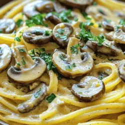 Vegan Mushroom Stroganoff Creamy and Flavorful Dish