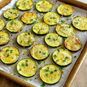 - 3 medium zucchinis, sliced into ½-inch rounds - 4 cloves garlic, minced - 3 tablespoons olive oil - 1 teaspoon dried oregano - 1 teaspoon smoked paprika - Salt and freshly ground black pepper, to taste - ¼ cup grated Parmesan cheese (optional) - Fresh parsley, chopped for garnish How to choose fresh zucchini When picking zucchini, look for firm ones. They should be shiny and dark green. Avoid any with soft spots or blemishes. Fresh zucchinis feel heavy for their size. Types of garlic to use I prefer using fresh garlic for its strong flavor. You can also use jarred minced garlic in a pinch. Just remember, fresh garlic offers the best taste! Optional vs. essential ingredients While Parmesan cheese adds a nice touch, it’s not a must. Feel free to skip it if you want a lighter dish. The garlic and herbs are key for flavor, so make sure to include them! For the full recipe, you can check the Garlic Roasted Zucchini Slices 🥒 section. To start, preheat your oven to 425°F (220°C). This temperature will help the zucchini roast well. While the oven heats, grab a large bowl. In this bowl, mix the zucchini slices with minced garlic, olive oil, dried oregano, smoked paprika, salt, and pepper. Toss them well. You want every slice coated in flavor. This step is key for tasty zucchini. Now it's time to arrange the zucchini. Place the seasoned slices in a single layer on a baking sheet lined with parchment paper. Make sure not to overcrowd them. If they are too close, they won’t roast evenly. Roast the zucchini in the oven for about 20-25 minutes. Halfway through, flip the slices. This helps them brown on both sides, making them tender and golden. As the zucchini nears the end of roasting, you can add a special touch. If you like cheese, sprinkle grated Parmesan on top for the last 5 minutes. This allows it to melt slightly and get crispy. Once roasted, take the zucchini out of the oven. Garnish with chopped parsley for a fresh look before serving. For the full recipe, check the earlier section. Enjoy your flavorful dish! To get the best garlic roasted zucchini, slice your zucchini evenly. Aim for ½-inch rounds. This helps them cook at the same rate. If the slices are uneven, some will burn while others stay raw. Roast your zucchini at 425°F (220°C). This high heat gives them a nice golden color and keeps them tender. Lower temperatures can make them soggy and less flavorful. You can add more spices to boost flavor. Try red pepper flakes for heat or thyme for a fresh taste. Fresh herbs like basil or dill also work well. For cheese lovers, Parmesan adds a tasty touch. You can also use feta or goat cheese. Just sprinkle it on in the last few minutes of cooking. This allows the cheese to melt and crisp up a bit. One big mistake is overcrowding the baking sheet. When you pack the zucchini slices too closely, they steam instead of roast. This can lead to soggy and less tasty zucchini. Another mistake is not seasoning enough. Make sure to add salt and pepper to enhance the flavors. Don’t skip this step. A little seasoning goes a long way in making your dish shine. For the full recipe, check out the Garlic Roasted Zucchini Slices recipe. {{image_2}} You can change up the garlic roasted zucchini slices to fit your taste. If you want to make it more filling, try adding some roasted cherry tomatoes or bell peppers. They add color and flavor. You can also toss in some cooked chickpeas for a boost of protein. For a spicy kick, add chili flakes to your seasoning mix. This gives the dish a nice heat that balances well with the garlic. You can also try adding fresh herbs like thyme or basil for a fresh taste. If you want to switch things up, you can grill the zucchini instead of roasting it. Just preheat your grill and place the seasoned slices directly on the grates. Grill them for about 3-4 minutes per side until they have nice grill marks. Another great option is using an air fryer. Set your air fryer to 400°F (200°C) and cook the zucchini slices for about 10-12 minutes. Shake the basket halfway through for even cooking. This method gives you crispy edges without using much oil. Garlic roasted zucchini slices go well with many main dishes. They pair beautifully with grilled chicken, fish, or even a hearty steak. You can also serve them alongside pasta or quinoa dishes for a complete meal. For dips and sauces, consider serving them with a lemon-garlic aioli or a simple yogurt sauce. These dips add creaminess and enhance the flavors of the zucchini. You can find the full recipe for garlic roasted zucchini slices to get started. To store leftovers, let your garlic roasted zucchini slices cool down. Place them in an airtight container. This helps keep them fresh. You can store them in the fridge for up to three days. If you want to keep them longer, consider freezing them. For refrigeration tips, make sure to use a container that seals well. This keeps moisture out and prevents your zucchini from getting mushy. Avoid stacking the slices too high. This helps keep their shape and texture. For reheating, the oven works best. Preheat it to 350°F (175°C). Place the zucchini slices on a baking sheet. This method helps maintain their crispy texture. Heat them for about 10 minutes or until warm. To avoid sogginess, do not cover the zucchini with foil. This traps steam and makes them soft. Instead, let them sit uncovered while they heat. This keeps them nice and crisp. To freeze after cooking, let the zucchini slices cool completely. Spread them in a single layer on a baking sheet. Freeze them for about an hour until firm. Once frozen, transfer the slices to a freezer bag. Remove as much air as possible before sealing. For thawing and reheating, take the bag out of the freezer and place it in the fridge overnight. When ready to eat, reheat them in the oven as mentioned above. This keeps their taste and texture great. You can find the full recipe for garlic roasted zucchini slices earlier in the article. You will know zucchini is done when it is golden brown and tender. Look for a slight crisp on the edges. You can also poke a piece with a fork. If it slides in easily, the zucchini is ready to eat. Yes, you can prepare garlic roasted zucchini slices in advance. Slice the zucchini and mix with oil and spices. Store this mix in the fridge for up to 24 hours. When you’re ready, just roast them. This saves time and keeps your meal prep easy. Garlic roasted zucchini slices pair well with many dishes. Try serving them with grilled chicken or fish. They also go great with pasta dishes or a fresh salad. For a fun snack, serve them with hummus or yogurt dip. Explore these ideas to create a full meal! In this post, we explored making garlic roasted zucchini. We covered essential ingredients, tips for selecting fresh produce, and easy cooking steps. I shared how to roast zucchini perfectly and enhance its flavor. We discussed storage and reheating to keep leftovers fresh. Remember, the right ingredients and techniques transform simple zucchini into a tasty dish. With these tips, you can enjoy delicious roasted zucchini any time. Happy cooking!