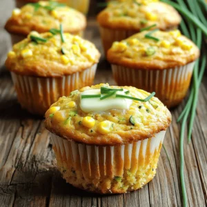 - 1 cup grated zucchini - 1 cup cornmeal - 1 cup all-purpose flour - 1/4 cup granulated sugar - 2 teaspoons baking powder - 1/2 teaspoon baking soda - 1/2 teaspoon salt - 1 cup buttermilk I love using fresh zucchini in this recipe. It adds moisture and a subtle flavor. Cornmeal gives these muffins a nice texture. Granulated sugar brings out the sweetness, while the baking powder and baking soda help them rise. Buttermilk makes them fluffy and soft. - 1/4 cup vegetable oil - 2 large eggs The oil keeps the muffins moist. Eggs provide structure and help bind everything together. This mix works well with the other ingredients to create a perfect muffin. - 1 cup fresh corn kernels - 1/2 cup shredded cheddar cheese - 1 teaspoon chili powder Adding corn kernels gives a sweet pop to each bite. Cheddar cheese adds a savory touch. If you like a bit of heat, chili powder brings a fun kick. Feel free to mix and match these extras to suit your taste. With these ingredients, you're ready to make your own zucchini cornbread muffins. Check out the Full Recipe for all the steps! Set the temperature to 375°F (190°C). This helps the muffins bake evenly. Grease your muffin tin or line it with muffin liners. This prevents sticking. In a large bowl, whisk together the cornmeal, flour, granulated sugar, baking powder, baking soda, and salt. If you like a kick, add chili powder too. In another bowl, mix the grated zucchini, buttermilk, vegetable oil, and eggs. Stir well until combined. The zucchini adds moisture to the muffins. Pour the wet ingredients into the dry ones. Gently stir until just combined. Avoid overmixing to keep the muffins fluffy. Divide the batter evenly in the muffin tins, filling each cup about two-thirds full. Bake in the preheated oven for 18-22 minutes. Use a toothpick to check if they are done. Insert it into the center; if it comes out clean, they’re ready. When making zucchini cornbread muffins, remember to mix gently. Overmixing can make your muffins tough. You want a light and fluffy texture. Just stir until the dry and wet ingredients blend. This keeps air in the batter, giving you that perfect rise. To check if your muffins are done, use a toothpick. Insert it into the center of a muffin. If it comes out clean, they are ready. If not, give them a few more minutes in the oven. This step ensures your muffins are fully baked. These muffins shine when served warm. Spread a little butter on top for extra flavor. You can also sprinkle fresh herbs, like chives or parsley, for a pop of color. This adds a nice touch and makes the muffins even more appealing. You can find the full recipe for these delightful muffins in the earlier section. {{image_2}} You can easily change the taste of your zucchini cornbread muffins. Adding spices or herbs can make a big difference. For a warm flavor, try cinnamon or nutmeg. If you want a kick, add chili powder or cumin. Fresh herbs like chives or cilantro can brighten the muffins. Experiment with what you like best! Not everyone has buttermilk at home. You can use regular milk mixed with vinegar for a quick fix. Just add one tablespoon of vinegar to one cup of milk. Let it sit for a few minutes, and it becomes a great buttermilk substitute. This swap keeps the muffins moist and fluffy. Want to add more texture? Nuts and dried fruits work great in these muffins. Walnuts or pecans give a nice crunch. Dried cranberries or raisins add a sweet touch. Fold these mix-ins into the batter before baking. They can take your muffins to the next level! For a complete guide, check out the Full Recipe. To keep Zucchini Cornbread Muffins fresh, store them in an airtight container. Place them on the counter away from direct sunlight. They will stay tasty for about two days. For longer freshness, you can store the muffins in the fridge. Use an airtight container to keep them moist. They can last up to a week this way. Just remember to let them warm up before eating. If you want to save some for later, freezing is a great option. Wrap each muffin in plastic wrap, then place them in a freezer bag. They will keep well for up to three months. When you’re ready to enjoy, thaw them in the fridge overnight. You can also warm them in the microwave for about 20-30 seconds. This gives them a fresh-baked taste again! For the full recipe, check out the details above. Yes, but be sure to thaw and squeeze out excess moisture. Frozen zucchini can be watery. This extra moisture can make your muffins too dense. Take the time to press it dry. This helps keep the muffins light and fluffy. Substitute all-purpose flour with a gluten-free blend. Many brands offer blends that work well in baking. Look for one that includes xanthan gum for the best texture. This swap keeps the taste and feel you want in a muffin. Use milk with vinegar or make your own buttermilk. Mix 1 cup of milk with 1 tablespoon of vinegar. Let it sit for about 5 minutes. This method creates a tangy flavor similar to buttermilk. It works great in these muffins for that extra zing. For the full recipe, check out the details above. This blog post covers everything you need to make tasty zucchini muffins. We reviewed the main and optional ingredients, step-by-step baking instructions, and helpful tips for the best results. You can experiment with flavors and store these muffins easily for later. With simple substitutions, everyone can enjoy fresh muffins. Baking is fun and rewarding, so get started in your kitchen today!