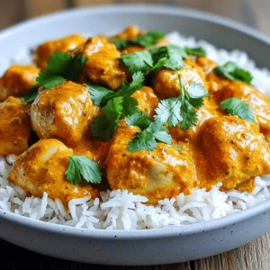 To make a great Instant Pot butter chicken, you need these key items: - 1.5 lbs chicken thighs, boneless and skinless, cut into bite-sized pieces - 1 large onion, finely chopped - 4 cloves garlic, minced - 1 tablespoon ginger, minced - 1 tablespoon garam masala - 1 tablespoon ground cumin - 1 teaspoon turmeric powder - 1 teaspoon cayenne pepper (adjust for heat preference) - 1 can (14 oz) crushed tomatoes - 1 cup coconut milk - 1 tablespoon sugar (optional, to balance acidity) - 3 tablespoons butter - Salt and pepper to taste - Fresh cilantro for garnish - Cooked basmati rice or naan bread for serving These ingredients create a rich and creamy sauce. The spices bring warmth and depth. You can add these items for extra flavor: - 1 teaspoon smoked paprika - 1 tablespoon lemon juice - 1/2 cup plain yogurt These options can brighten the dish. They enhance the overall taste without overpowering it. Feel free to swap ingredients for your taste: - Use chicken breast instead of thighs for a leaner option. - Swap coconut milk with heavy cream for a richer sauce. - Use vegetable broth instead of crushed tomatoes for a lighter flavor. Experimenting can lead to your perfect version of this dish. It’s all about what you enjoy! For the full recipe, check out the detailed steps to create this dish. Start by turning the Instant Pot to the 'Sauté' setting. Add three tablespoons of butter and let it melt. Once melted, add one large, finely chopped onion, four minced garlic cloves, and one tablespoon of minced ginger. Sauté this mixture for about 3-5 minutes until the onions turn translucent. This step builds a solid flavor base. Next, add one tablespoon of garam masala, one tablespoon of ground cumin, one teaspoon of turmeric powder, and one teaspoon of cayenne pepper. Stir well and cook for another minute. This brings out the spice aromas. Now, add 1.5 pounds of boneless, skinless chicken thighs, cut into bite-sized pieces. Stir to coat the chicken in the spices. Cook for about 3-4 minutes, stirring occasionally, until the chicken is lightly browned. Pour in one can of crushed tomatoes and one cup of coconut milk. If you prefer, add one tablespoon of sugar to balance the acidity. Stir everything to combine well. Make sure nothing is stuck to the bottom to avoid a burn notice. Close the Instant Pot lid and seal the steam vent. Set it to 'Manual' or 'Pressure Cook' mode for 10 minutes at high pressure. After cooking, let the pressure release naturally for about 10 minutes. Then, perform a quick release for any remaining steam. Open the lid, stir the butter chicken, and season with salt and pepper. If it’s too thick, add a splash of water or more coconut milk to your liking. Finally, garnish with fresh cilantro and serve hot over basmati rice or with warm naan bread. You can find the full recipe for more details. To get the right heat, start with cayenne pepper. Use one teaspoon for a mild dish. If you like more spice, add more cayenne. You can also use fresh chilies for a kick. Taste as you go. This helps you find what works for you. After cooking, check the sauce. If it's too thick, add a splash of water or more coconut milk. Stir well to mix. For a creamy texture, let it simmer for a few minutes. This will help blend the flavors. The right consistency should be rich but not too runny. Sauté your onions, garlic, and ginger first. This step adds a lot of flavor. Cook until the onions are soft and clear. Use the 'Sauté' mode on your Instant Pot. This helps build a strong base for your butter chicken. The spices will bloom better when mixed with the sautéed mix. For the full recipe, check out the detailed steps provided. {{image_2}} You can make butter chicken lighter. Use skinless chicken breast instead of thighs. This change lowers the fat. Try using light coconut milk instead of full-fat. It cuts calories but keeps the flavor. You can also reduce butter to one tablespoon or use olive oil. These options help you enjoy your meal without extra guilt. To make a vegetarian version, swap chicken for paneer or chickpeas. Paneer gives a creamy texture, while chickpeas add protein. Use the same spices and cooking method. Another fun option is to use tofu. Firm tofu absorbs the sauce well and adds heartiness. Always season the tofu well before cooking for the best taste. Spice mixes can change the taste of your butter chicken. If you want a more southern Indian flavor, add curry leaves and mustard seeds. For a richer taste, include fenugreek leaves. You can also adjust the heat level. More cayenne pepper boosts the spice. Less makes it milder. Taste as you go to find what you like. For the full recipe, refer to the [Full Recipe]. To store your butter chicken, let it cool first. This step helps keep the dish fresh. Once cooled, transfer it to an airtight container. Make sure to seal it tightly. Place the container in the fridge. Your butter chicken will stay good for about three to four days. Freezing butter chicken is easy. Use a freezer-safe container or a heavy-duty freezer bag. Pour the cooled butter chicken into the container, leaving some space at the top. This space allows for expanding as it freezes. Seal the container well and label it with the date. It can last for up to three months in the freezer. When you’re ready to enjoy the leftovers, thaw the butter chicken in the fridge overnight. You can reheat it on the stove over low heat. Stir it often to keep it from sticking. If it seems thick, add a splash of water or coconut milk. This keeps the dish creamy and tasty. You can also use the microwave for quick reheating. Just cover it with a microwave-safe lid to trap moisture. You can make butter chicken on the stove. Start by sautéing onions, garlic, and ginger in a pot. Then, add spices like garam masala and cumin. Next, include chicken pieces and brown them. After that, mix in crushed tomatoes and coconut milk. Let it simmer until the chicken cooks through. This method takes about 30-40 minutes. Butter chicken pairs well with various sides. Here are some great options: - Basmati rice - Naan bread - Roti - Quinoa - Steamed vegetables You can also enjoy it with a fresh salad for a crisp contrast. Butter chicken lasts about 3-4 days in the fridge. Store it in an airtight container. Make sure it cools down before putting it away. This helps keep the flavors fresh and tasty. Yes, you can use other meats. Try chicken breast for a leaner option. Lamb or beef can work too, but adjust the cooking time. For a seafood twist, shrimp is a great choice. Just be careful not to overcook it. In this blog post, we explored the key ingredients and steps for making Instant Pot butter chicken. You learned about essential and optional ingredients to enhance flavor and substitutes for a personal touch. We also covered tips for spice levels, consistency, and sautéing techniques. Variations for health-conscious eaters and storage methods were shared, plus answers to common questions. Now, you can create a delicious butter chicken dish, tailored to your taste. Enjoy the process and flavor!