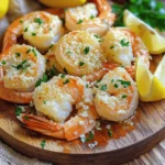 - 1 pound large shrimp, peeled and deveined - 3 tablespoons olive oil - 4 cloves garlic, minced - ¼ cup grated Parmesan cheese - 1 teaspoon paprika - 1 teaspoon Italian seasoning - Salt and pepper to taste - Fresh parsley, chopped, for garnish - Lemon wedges, for serving If you want to change things up, try these swaps: - Use shrimp of any size. Smaller shrimp will cook faster. - Swap olive oil for avocado oil for a different taste. - If you have garlic powder, use 1 teaspoon instead of fresh garlic. - Use any hard cheese if you don’t have Parmesan, like Pecorino. - You can skip the paprika and Italian seasoning if you prefer. When buying shrimp, keep these tips in mind: - Look for shrimp with a clean, ocean-like smell. - Choose shrimp that are firm to the touch and shiny. - Check for a pink or bright color; avoid gray shrimp. - If possible, buy shrimp that is wild-caught for better flavor. - Ask your fishmonger about the shrimp's source for freshness. To start, grab a large mixing bowl. In that bowl, add 3 tablespoons of olive oil. Next, toss in 4 cloves of minced garlic. Then, add 1 teaspoon of paprika and 1 teaspoon of Italian seasoning. Don't forget to sprinkle in some salt and pepper. Whisk all these together until it looks smooth and well mixed. This marinade packs a lot of flavor. Once your marinade is ready, it’s time to add the shrimp. You need 1 pound of large shrimp, peeled and deveined. Toss the shrimp into the bowl with the marinade. Make sure every shrimp gets coated well. Let the shrimp sit in the marinade for about 10 minutes. This step is key for infusing the flavors. Before you cook, you need to preheat your air fryer. Set it to 400°F (200°C) and let it run for 5 minutes. Preheating helps the shrimp cook evenly and quickly. Now, place the marinated shrimp in the air fryer basket. Make sure to lay them in a single layer. Do not overcrowd the basket. Cook the shrimp for 6 to 8 minutes. Halfway through, shake the basket gently. This helps the shrimp cook evenly. To check if the shrimp are done, look for a pink and opaque color. If they look good, you can add the finishing touch. Sprinkle ¼ cup of grated Parmesan cheese over the shrimp. Air fry for another 1 to 2 minutes. This will melt the cheese and give it a nice golden color. Enjoy your delicious garlic Parmesan shrimp with a garnish of fresh parsley and lemon wedges. To get the best texture, always use fresh shrimp. Fresh shrimp cooks faster and tastes better. When you marinate the shrimp, let it sit for at least ten minutes. This helps the shrimp soak up the flavors. Air frying for 6 to 8 minutes gives you juicy shrimp. If overcooked, shrimp can become rubbery. So, keep an eye on them. You can add depth to the dish by using extra ingredients. Try a splash of lemon juice for brightness. Adding red pepper flakes gives a nice kick. Fresh herbs like basil or chives can also boost flavor. Experiment with different spices too. Cumin or chili powder can bring a new twist to the dish. Many home cooks make a few common mistakes. First, overcrowding the basket can lead to uneven cooking. Always place shrimp in a single layer. Second, not preheating the air fryer can affect cooking time. Make sure to preheat for about five minutes. Lastly, don’t forget to shake the basket halfway through. This helps the shrimp cook evenly, ensuring all sides are crispy and golden. {{image_2}} To make spicy garlic parmesan shrimp, add some heat. Use 1-2 teaspoons of red pepper flakes. You can also use diced jalapeños for a fresh kick. This twist makes the dish exciting and bold. The spicy flavor pairs well with the garlic and cheese. It's a fun way to enjoy shrimp! For a lighter taste, try lemon herb garlic shrimp. Add the zest of one lemon to the marinade. Use fresh herbs like thyme or dill instead of Italian seasoning. The bright lemon flavor brightens the dish. This version is fresh and perfect for warm days. It adds a citrusy zing that complements the shrimp. You can also add veggies for a complete meal. Bell peppers, zucchini, and cherry tomatoes work well. Cut them into bite-sized pieces. Toss them with the shrimp in the marinade. Cook the shrimp and veggies together in the air fryer. This adds color and nutrition to your garlic parmesan shrimp. Plus, it makes for a vibrant dish! To keep leftover shrimp fresh, place it in an airtight container. Make sure the shrimp cools to room temperature first. Store it in the fridge for up to two days. If you plan to eat it later, do not add lemon or parsley until you serve it. To reheat shrimp, use the air fryer for best results. Preheat the air fryer to 350°F (175°C). Place the shrimp in the basket in a single layer. Heat for about 3-4 minutes. Check to ensure the shrimp is warm but not overcooked. You can also use a microwave, but the texture may not be as good. If you want to freeze shrimp, first let it cool completely. Place it in a freezer bag, removing as much air as possible. You can store it for up to three months. When ready to use, thaw the shrimp in the fridge overnight. Do not refreeze shrimp once it has been thawed. You can tell shrimp is cooked when it turns pink and opaque. It should curl into a nice "C" shape. If it stays gray or feels rubbery, it needs more time. Cooking shrimp takes about 6-8 minutes in the air fryer. Always check halfway through to ensure even cooking. Yes, you can! If you don't have an air fryer, use a skillet. Heat olive oil over medium heat. Add marinated shrimp to the pan. Cook for about 2-3 minutes per side until they turn pink. This method gives you great flavor too. Garlic Parmesan shrimp pairs well with many sides. Here are a few ideas: - Rice: White, brown, or even cauliflower rice works well. - Pasta: Toss shrimp with your favorite pasta for a hearty meal. - Salad: A fresh green salad adds a nice crunch. - Bread: Serve with crusty bread to soak up the garlic sauce. - Vegetables: Steamed or roasted veggies add color and nutrients. These options will enhance your meal and make it even more delicious! This blog post covered easy garlic parmesan shrimp in detail. We explored essential ingredients and how to prepare them. You learned about marinating, cooking, and achieving the right texture in the air fryer. I shared tips for substitutions and avoiding common mistakes. Finally, we discussed variations and storage options to keep your shrimp fresh. Cooking shrimp can be simple and fun. With a bit of practice, you’ll impress family and friends. Enjoy your cooking adventure!