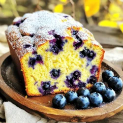 For this blueberry lemon yogurt bread, you will need: - 2 cups all-purpose flour - 1 teaspoon baking powder - 1/2 teaspoon baking soda - 1/2 teaspoon salt - 1 cup plain yogurt (Greek or regular) - 1 cup granulated sugar - 1/4 cup vegetable oil - 2 large eggs - Zest of 1 lemon - 1 tablespoon lemon juice - 1 1/2 cups fresh blueberries (can use frozen, but thawed) - Optional: 1/2 cup powdered sugar (for glaze) - Optional: 1 tablespoon lemon juice (for glaze) If you need to swap ingredients, here are some ideas: - Use whole wheat flour for a heartier bread. - Substitute honey or maple syrup for granulated sugar for a natural sweetener. - Swap vegetable oil with melted coconut oil for a richer flavor. - If you want a dairy-free option, try using almond or coconut yogurt. - You can use any citrus zest, like orange, if you lack lemons. Choosing the best blueberries makes your bread shine. Here’s how: - Look for firm, plump berries with a deep blue color. - Avoid any that are shriveled or have green spots. - Check for mold or leaks in the container. - If buying frozen, ensure they are all solid and not clumped together. - Fresh blueberries can be stored in the fridge for up to a week, so buy just what you need. Using fresh, high-quality ingredients makes a big difference in flavor and texture. Enjoy the process of making this delightful bread! First, set your oven to 350°F (175°C). This is the perfect temperature for baking. Next, grease a 9x5 inch loaf pan. You can also line it with parchment paper. This makes it easy to remove the bread later. In a medium bowl, add 2 cups of all-purpose flour. Then, add 1 teaspoon of baking powder, 1/2 teaspoon of baking soda, and 1/2 teaspoon of salt. Use a whisk to mix them well. This step helps the bread rise nicely. In a large bowl, mix 1 cup of plain yogurt with 1 cup of granulated sugar. Add 1/4 cup of vegetable oil. Stir these together until they blend well. This mix gives the bread its moist texture. Then, add 2 large eggs. Mix them in one at a time. Finally, add the zest of 1 lemon and 1 tablespoon of lemon juice. Stir until all ingredients are combined. Now, take the dry ingredients and add them to the wet mix. Stir gently until just combined. Do not overmix; a few lumps are okay. This helps keep the bread light and fluffy. Carefully fold in 1 1/2 cups of fresh blueberries. Be gentle to avoid breaking them. Pour the batter into the prepared loaf pan. Spread it evenly to ensure even baking. Place the pan in the oven and bake for 50-60 minutes. To check if it’s done, insert a toothpick into the center. If it comes out clean, your bread is ready. Let it cool in the pan for about 10 minutes. Then, transfer it to a wire rack to cool completely. Enjoy the amazing smell of your baking! To get a soft and moist bread, use yogurt. Yogurt keeps the bread tender. Mix your wet and dry ingredients gently. Overmixing makes the bread tough. When you fold in blueberries, do it slowly. You want to keep them whole. This keeps the bread fluffy. To keep the bread fresh, wrap it tightly in plastic wrap. You can also use foil for better sealing. Store it at room temperature for up to three days. If you want it to last longer, freeze it. Slice the bread before freezing. That way, you can take out just what you need. Want to jazz up your bread? Try adding chopped nuts for crunch. Walnuts or pecans work well. You can also mix in a bit of cinnamon for warmth. If you love coconut, add some shredded coconut. This adds a nice twist to the classic flavor. {{image_2}} You can give the bread a nice crunch by adding nuts or seeds. Chopped walnuts or sliced almonds work well. Just add about 1/2 cup to the batter when you mix in the blueberries. This makes your loaf more hearty and adds great flavor. If you love seeds, try sunflower or pumpkin seeds. They add a nice texture, too! While blueberries shine in this recipe, you can switch it up with other fruits. Try raspberries or blackberries for a tart twist. You can also use diced peaches or strawberries for a sweeter loaf. Just make sure to use about 1 1/2 cups of fruit. If you use very juicy fruit, drain some juice to avoid a soggy loaf. If you're gluten-free, you can still enjoy this bread! Substitute all-purpose flour with a gluten-free flour mix. Make sure your mix contains xanthan gum for stability. It will help the bread rise and hold its shape. Keep the other ingredients the same for a tasty gluten-free treat. Your friends won’t even know it’s gluten-free! To keep your blueberry lemon yogurt bread fresh, store it in an airtight container. This helps maintain its soft texture. You can also wrap it in plastic wrap before placing it in the container. If you want it to last longer, place it in the fridge. The cool temperature slows down spoilage. Freezing is a great option if you have extra bread. First, let the bread cool completely. Then, slice it into individual pieces. Wrap each slice tightly in plastic wrap. Place the wrapped slices in a freezer bag, removing as much air as possible. This helps prevent freezer burn. Your bread can last in the freezer for up to three months. To enjoy your bread again, simply reheat it. Preheat your oven to 350°F (175°C). Place the slices on a baking sheet. Heat for about 10 minutes, or until warm. You can also use a toaster for quick reheating. If you want to add some moisture, you can sprinkle a few drops of water on the bread before reheating. This keeps it soft and tasty. Yes, you can use frozen blueberries. Just make sure to thaw and drain them first. This helps keep the batter from getting too wet. Frozen berries may also be a bit softer, but they still taste great. To check if the bread is done, insert a toothpick into the center. If it comes out clean, the bread is ready. You can also gently press the top; it should spring back. The color should be a nice golden brown. Yes, you can make this bread vegan. Replace the eggs with flax eggs or applesauce. Use a plant-based yogurt too. The bread will still be tasty and moist. You can serve this bread with a dollop of yogurt or a drizzle of honey. It pairs well with coffee or tea. Fresh fruit on the side adds a nice touch, too. In this post, we covered all you need for blueberry lemon yogurt bread. We discussed ingredients, substitutions, and tips for choosing fresh blueberries. Next, I detailed step-by-step baking instructions for a perfect loaf. I shared tips for texture and storage, along with ideas for fun variations. Lastly, the FAQs answered common questions about making and enjoying this bread. Now, you have everything to bake delicious blueberry lemon yogurt bread with confidence! Enjoy every bite.