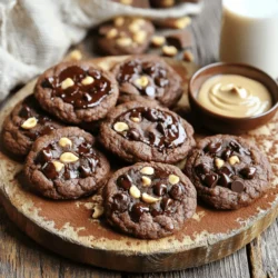 To make these tasty cookies, you need a few key items: - 1 cup tahini - 1/2 cup maple syrup - 1/4 cup coconut sugar - 1 teaspoon vanilla extract - 1 cup almond flour - 1/2 cup rolled oats - 1/2 cup cocoa powder - 1 teaspoon baking soda - 1/4 teaspoon salt - 1/2 cup dark chocolate chips (dairy-free) These ingredients help create a rich, chocolatey treat. The tahini gives the cookies a creamy texture. Maple syrup adds sweetness, while coconut sugar brings depth. For an extra crunch or flavor, you can add: - 1/4 cup chopped nuts (like walnuts or pecans) Nuts add a nice crunch and a nutty taste. They also make the cookies more filling. If you want a unique twist, try adding spices like cinnamon or a pinch of sea salt. Choosing the right ingredients is key. Look for: - Tahini: Pick a brand that uses only ground sesame seeds. This keeps it pure and tasty. - Maple Syrup: Use pure maple syrup, not imitation. The flavor is much richer. - Cocoa Powder: Go for high-quality cocoa powder. Dutch-processed cocoa gives a smoother taste. - Dark Chocolate Chips: Make sure they are dairy-free. Look for brands that use real cocoa. Fresh ingredients will make your cookies taste better. Always check the labels to avoid added sugars or unhealthy fats. First, we need to prep the dough. Preheat your oven to 350°F (175°C). Line a baking sheet with parchment paper. In a large bowl, mix 1 cup of tahini, 1/2 cup of maple syrup, 1/4 cup of coconut sugar, and 1 teaspoon of vanilla extract. Stir until it looks creamy. In a separate bowl, whisk together 1 cup of almond flour, 1/2 cup of rolled oats, 1/2 cup of cocoa powder, 1 teaspoon of baking soda, and 1/4 teaspoon of salt. Now, combine the dry mix with the tahini mix. Stir until it’s thick but easy to handle. If you want a crunch, fold in 1/4 cup of chopped nuts and 1/2 cup of dark chocolate chips. The chips add a sweet burst in every bite. Scoop out tablespoon-sized portions of dough. Place them on the prepared baking sheet, leaving space between them. They will spread a bit while baking. Use the back of a spoon to gently flatten each cookie. Bake for 10 to 12 minutes. The edges should look firm, but the center should remain soft. Keep an eye on them so they don’t overbake. When they are ready, remove them from the oven. Let the cookies cool on the baking sheet for 5 minutes. This helps them set. After that, transfer them to a wire rack to cool completely. For a fun presentation, arrange the cookies on a platter dusted with cocoa powder. You can also serve them with a small bowl of tahini on the side. Enjoy these cookies with a cold glass of almond milk for the perfect treat! When baking these cookies, some common mistakes can ruin your batch. - Too much liquid: Adding more tahini or syrup makes the dough too wet. - Skipping the cooling time: Don’t rush to move cookies; they need to set first. - Not measuring ingredients: Use precise measurements for the best results. To get the perfect texture, follow these tips: - Mix well: Ensure your wet and dry ingredients blend smoothly. - Dough thickness: The dough should be thick but not crumbly. If it feels too dry, add a splash of water. - Baking time: Watch your cookies closely. Remove them when the edges are firm but the center is soft. They will firm up as they cool. Serving these cookies can be fun and creative. Here are some ideas: - Platter presentation: Arrange cookies on a colorful platter, dust with cocoa powder. - Tahini dip: Serve with a small bowl of tahini for dipping. - Milk pairing: Enjoy with a cold glass of almond milk for a perfect treat. {{image_2}} You can easily swap ingredients to fit your needs. If you have a nut allergy, try sunflower seed butter instead of tahini. For a sugar-free option, use a sugar substitute like stevia. If you don't like maple syrup, agave syrup works well too. Always check labels to ensure they meet your dietary needs. You can take these cookies to a new level with flavors. Add a pinch of cinnamon for warmth or a dash of nutmeg for depth. A splash of almond extract can make the cookies taste richer. If you love mint, add a few drops of peppermint extract. Get creative with your flavor choices! Mix-ins can add fun textures and flavors to your cookies. You can toss in dried cranberries or raisins for sweetness. Chopped walnuts or pecans add a nice crunch. For something unique, try adding sunflower seeds or pumpkin seeds. Each mix-in changes the cookie's taste and texture, making each batch special! To keep your cookies fresh, store them in an airtight container. Place a piece of parchment paper between layers to avoid sticking. Store them in a cool, dry place. They stay tasty for about a week at room temperature. If you want to keep them longer, consider freezing. Freezing is a great way to extend the life of your cookies. First, let the cookies cool completely. Then, wrap each cookie in plastic wrap. Place the wrapped cookies in a freezer-safe bag or container. They can last up to three months in the freezer. When you’re ready to enjoy them, just thaw at room temperature. To reheat your cookies, preheat the oven to 350°F (175°C). Place the cookies on a baking sheet. Heat them for about 5-7 minutes. This will help restore their soft texture. You can also use a microwave. Heat each cookie for about 10-15 seconds for a quick warm-up. Enjoy the gooey chocolate goodness! Yes, you can swap tahini with other nut butters. Almond, cashew, or peanut butter work well. Each nut butter brings its own taste. This change may alter the cookie's texture and flavor. For example, peanut butter adds a strong taste. Almond butter creates a milder flavor. Just ensure the nut butter is smooth and creamy for the best results. If you need a different sweetener, try agave syrup or brown rice syrup. These options are liquid and sweet, just like maple syrup. You can also use date syrup for a richer flavor. If you prefer granulated options, coconut sugar or brown sugar can work. Just mix them with a little water to mimic the syrup's consistency. To make the cookies gluten-free, use gluten-free oats and almond flour. Both ingredients are naturally gluten-free. Check that your oats are certified gluten-free to avoid cross-contamination. You can also use a gluten-free flour blend instead of almond flour. This will keep the cookies soft and chewy. Enjoy your tasty treat without worries! Vegan chocolate tahini cookies are simple and fun to make. We covered key ingredients, step-by-step instructions, and tips to avoid mistakes. You learned how to enhance flavor and texture while keeping things vegan. Storing and reheating your cookies is easy. Remember, you can switch ingredients based on your needs. These cookies let you enjoy a treat that's tasty and healthy. Get creative with variations, and share your cookies with friends. Try these ideas, and enjoy every bite!