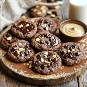 To make these tasty cookies, you need a few key items: - 1 cup tahini - 1/2 cup maple syrup - 1/4 cup coconut sugar - 1 teaspoon vanilla extract - 1 cup almond flour - 1/2 cup rolled oats - 1/2 cup cocoa powder - 1 teaspoon baking soda - 1/4 teaspoon salt - 1/2 cup dark chocolate chips (dairy-free) These ingredients help create a rich, chocolatey treat. The tahini gives the cookies a creamy texture. Maple syrup adds sweetness, while coconut sugar brings depth. For an extra crunch or flavor, you can add: - 1/4 cup chopped nuts (like walnuts or pecans) Nuts add a nice crunch and a nutty taste. They also make the cookies more filling. If you want a unique twist, try adding spices like cinnamon or a pinch of sea salt. Choosing the right ingredients is key. Look for: - Tahini: Pick a brand that uses only ground sesame seeds. This keeps it pure and tasty. - Maple Syrup: Use pure maple syrup, not imitation. The flavor is much richer. - Cocoa Powder: Go for high-quality cocoa powder. Dutch-processed cocoa gives a smoother taste. - Dark Chocolate Chips: Make sure they are dairy-free. Look for brands that use real cocoa. Fresh ingredients will make your cookies taste better. Always check the labels to avoid added sugars or unhealthy fats. First, we need to prep the dough. Preheat your oven to 350°F (175°C). Line a baking sheet with parchment paper. In a large bowl, mix 1 cup of tahini, 1/2 cup of maple syrup, 1/4 cup of coconut sugar, and 1 teaspoon of vanilla extract. Stir until it looks creamy. In a separate bowl, whisk together 1 cup of almond flour, 1/2 cup of rolled oats, 1/2 cup of cocoa powder, 1 teaspoon of baking soda, and 1/4 teaspoon of salt. Now, combine the dry mix with the tahini mix. Stir until it’s thick but easy to handle. If you want a crunch, fold in 1/4 cup of chopped nuts and 1/2 cup of dark chocolate chips. The chips add a sweet burst in every bite. Scoop out tablespoon-sized portions of dough. Place them on the prepared baking sheet, leaving space between them. They will spread a bit while baking. Use the back of a spoon to gently flatten each cookie. Bake for 10 to 12 minutes. The edges should look firm, but the center should remain soft. Keep an eye on them so they don’t overbake. When they are ready, remove them from the oven. Let the cookies cool on the baking sheet for 5 minutes. This helps them set. After that, transfer them to a wire rack to cool completely. For a fun presentation, arrange the cookies on a platter dusted with cocoa powder. You can also serve them with a small bowl of tahini on the side. Enjoy these cookies with a cold glass of almond milk for the perfect treat! When baking these cookies, some common mistakes can ruin your batch. - Too much liquid: Adding more tahini or syrup makes the dough too wet. - Skipping the cooling time: Don’t rush to move cookies; they need to set first. - Not measuring ingredients: Use precise measurements for the best results. To get the perfect texture, follow these tips: - Mix well: Ensure your wet and dry ingredients blend smoothly. - Dough thickness: The dough should be thick but not crumbly. If it feels too dry, add a splash of water. - Baking time: Watch your cookies closely. Remove them when the edges are firm but the center is soft. They will firm up as they cool. Serving these cookies can be fun and creative. Here are some ideas: - Platter presentation: Arrange cookies on a colorful platter, dust with cocoa powder. - Tahini dip: Serve with a small bowl of tahini for dipping. - Milk pairing: Enjoy with a cold glass of almond milk for a perfect treat. {{image_2}} You can easily swap ingredients to fit your needs. If you have a nut allergy, try sunflower seed butter instead of tahini. For a sugar-free option, use a sugar substitute like stevia. If you don't like maple syrup, agave syrup works well too. Always check labels to ensure they meet your dietary needs. You can take these cookies to a new level with flavors. Add a pinch of cinnamon for warmth or a dash of nutmeg for depth. A splash of almond extract can make the cookies taste richer. If you love mint, add a few drops of peppermint extract. Get creative with your flavor choices! Mix-ins can add fun textures and flavors to your cookies. You can toss in dried cranberries or raisins for sweetness. Chopped walnuts or pecans add a nice crunch. For something unique, try adding sunflower seeds or pumpkin seeds. Each mix-in changes the cookie's taste and texture, making each batch special! To keep your cookies fresh, store them in an airtight container. Place a piece of parchment paper between layers to avoid sticking. Store them in a cool, dry place. They stay tasty for about a week at room temperature. If you want to keep them longer, consider freezing. Freezing is a great way to extend the life of your cookies. First, let the cookies cool completely. Then, wrap each cookie in plastic wrap. Place the wrapped cookies in a freezer-safe bag or container. They can last up to three months in the freezer. When you’re ready to enjoy them, just thaw at room temperature. To reheat your cookies, preheat the oven to 350°F (175°C). Place the cookies on a baking sheet. Heat them for about 5-7 minutes. This will help restore their soft texture. You can also use a microwave. Heat each cookie for about 10-15 seconds for a quick warm-up. Enjoy the gooey chocolate goodness! Yes, you can swap tahini with other nut butters. Almond, cashew, or peanut butter work well. Each nut butter brings its own taste. This change may alter the cookie's texture and flavor. For example, peanut butter adds a strong taste. Almond butter creates a milder flavor. Just ensure the nut butter is smooth and creamy for the best results. If you need a different sweetener, try agave syrup or brown rice syrup. These options are liquid and sweet, just like maple syrup. You can also use date syrup for a richer flavor. If you prefer granulated options, coconut sugar or brown sugar can work. Just mix them with a little water to mimic the syrup's consistency. To make the cookies gluten-free, use gluten-free oats and almond flour. Both ingredients are naturally gluten-free. Check that your oats are certified gluten-free to avoid cross-contamination. You can also use a gluten-free flour blend instead of almond flour. This will keep the cookies soft and chewy. Enjoy your tasty treat without worries! Vegan chocolate tahini cookies are simple and fun to make. We covered key ingredients, step-by-step instructions, and tips to avoid mistakes. You learned how to enhance flavor and texture while keeping things vegan. Storing and reheating your cookies is easy. Remember, you can switch ingredients based on your needs. These cookies let you enjoy a treat that's tasty and healthy. Get creative with variations, and share your cookies with friends. Try these ideas, and enjoy every bite!