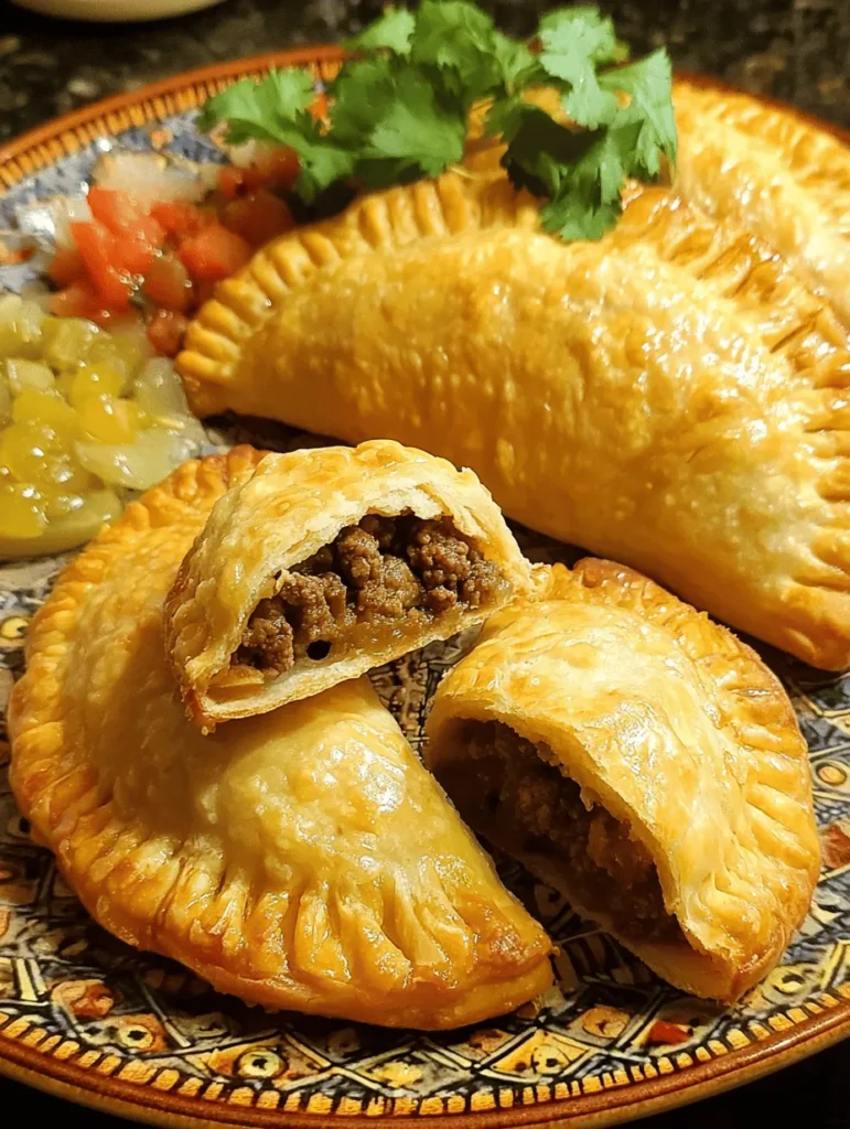 Discover the perfect blend of flavors with our Savory Beef and Raisin Empanadas recipe! This easy guide walks you through making these delicious hand pies filled with seasoned beef and sweet raisins, creating a unique savory-sweet twist. Ideal for parties, family gatherings, or a cozy dinner at home, these empanadas are sure to impress. Follow our step-by-step instructions for a tasty treat everyone will love. Make your next meal unforgettable with these tasty empanadas!
