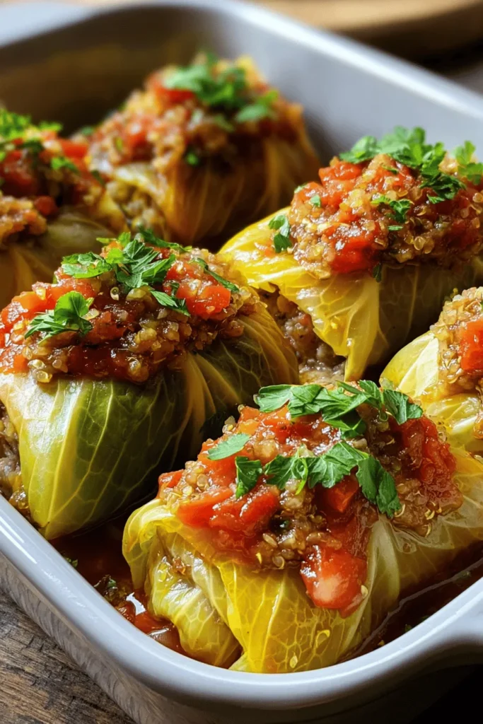 Discover the deliciousness of savory stuffed cabbage rolls, a wholesome family favorite that everyone will love! This recipe is packed with flavorful fillings, wrapped in tender cabbage leaves, and perfect for a cozy dinner. Easy to make and great for meal prep, these rolls are not just tasty but also nutritious. Bring the family together with this comforting dish that can be customized to suit your tastes. Pin now for your next family meal!