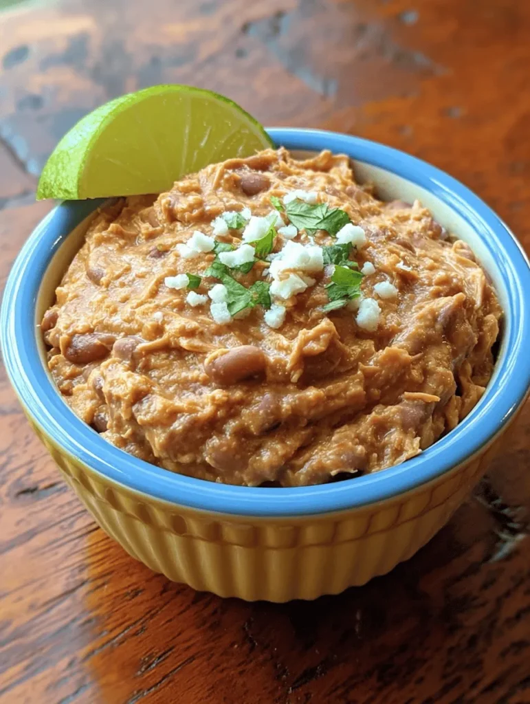 Discover the magic of canned refried beans, a nourishing and versatile ingredient perfect for quick meals! Packed with protein and fiber, these beans can elevate your tacos, burritos, quesadillas, or even serve as a hearty dip. Explore easy recipes and creative serving ideas that fit any lifestyle. Make mealtime delicious and effortless with this pantry staple that saves you time without compromising on flavor!