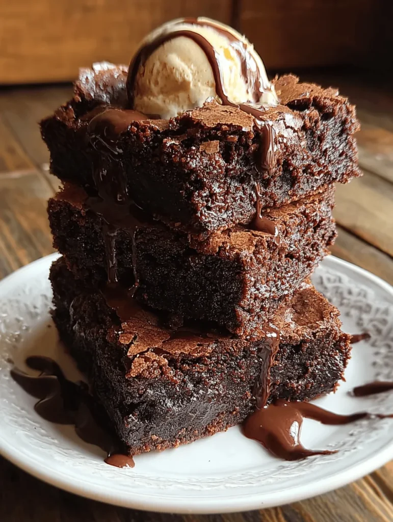 Indulge your sweet tooth with these easy chewy brownies, perfect for any chocolate lover! Each bite delivers a rich, fudgy texture and irresistible chocolate flavor that will leave you craving more. Made with simple ingredients, this delightful dessert is quick to whip up and great for sharing. Whether it's for a party or a cozy night in, these brownies are sure to impress. Follow this recipe for a chocolate treat that everyone will love!