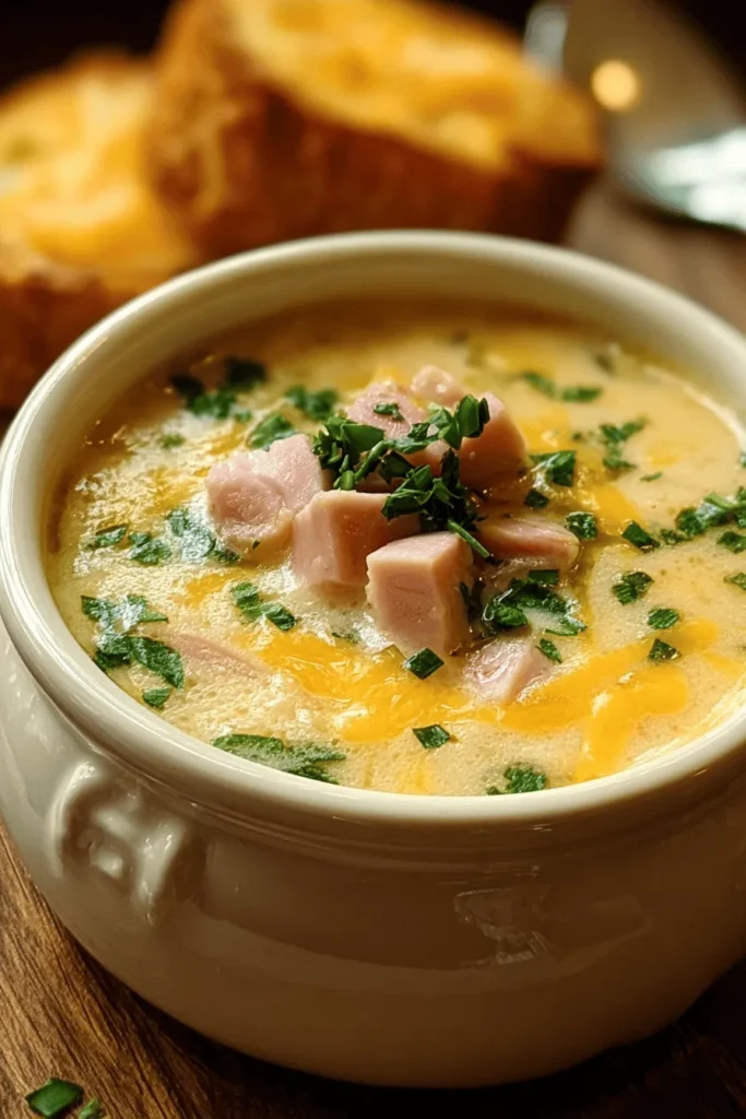 Discover the ultimate comfort food with Chicken Cordon Bleu Soup, a delightful fusion of savory chicken, ham, and creamy cheese in a hearty broth. This easy-to-make recipe combines the classic flavors of the beloved dish into a warm and cozy soup that’s perfect for chilly nights. Whether you're looking for a family dinner or a cozy meal for yourself, this soup is sure to satisfy. Try this tasty twist today and warm your soul with every spoonful!