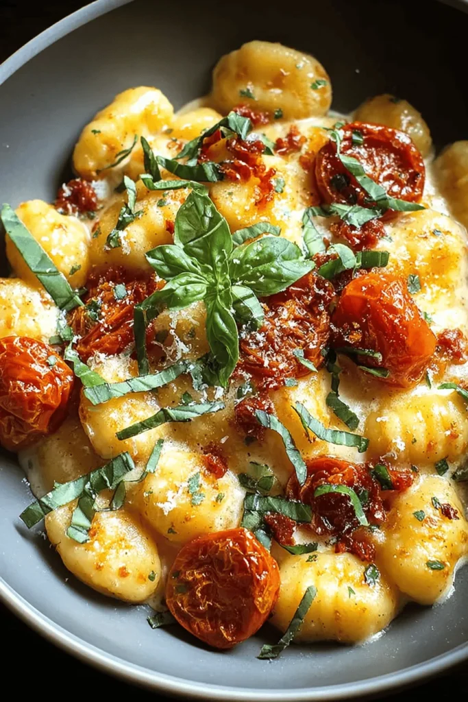 Discover the ultimate comfort food with this creamy chorizo gnocchi recipe! Perfectly pillowy gnocchi is smothered in a rich, savory chorizo sauce that will tantalize your taste buds. This quick and easy dish makes for a delightful weeknight dinner or a cozy gathering with friends. Packed with flavor and ready in just 30 minutes, it's sure to become a favorite in your meal rotation. Click to learn how to make this delicious dish!
