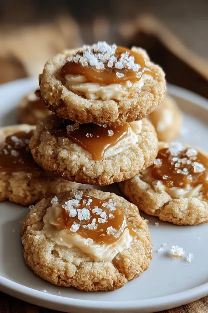 Craving Crumbl's iconic Salted Caramel Cheesecake Cookies? Try this easy copycat recipe that captures the rich flavors and creamy texture of the original. These cookies are buttery, chewy, and filled with a delicious cream cheese frosting and drizzled with caramel sauce. Perfect for dessert lovers and cookie enthusiasts alike! Indulge in a sweet treat that’s simple to make and unforgettable in taste. Pin this recipe for your next baking adventure!