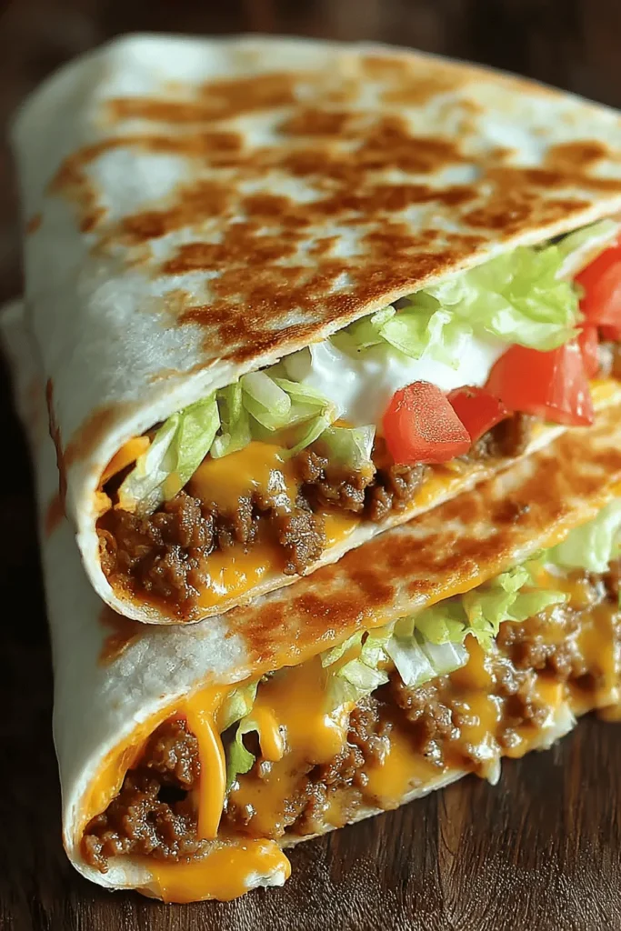 Craving Taco Bell's Crunchwrap Supreme? Make it at home with this easy copycat recipe! Layer seasoned beef, fresh veggies, melted cheese, and crunchy tortillas for a delicious meal that’s fun to customize. Perfect for a game day snack or a quick weeknight dinner, this recipe is sure to satisfy your cravings. Discover step-by-step instructions and tips to create your favorite fast-food treat right in your kitchen!