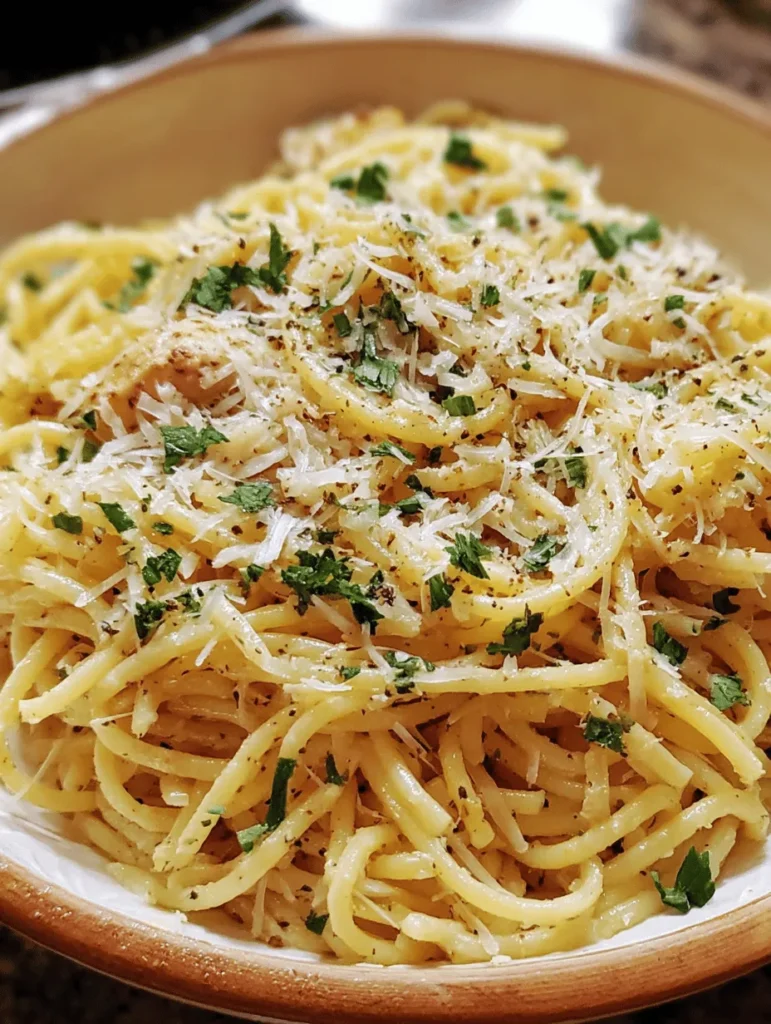 Discover the ultimate comfort food with this Garlic Butter Pasta recipe! Quick and easy to make, this dish combines al dente pasta tossed in rich, buttery garlic flavor with a hint of parsley for freshness. Perfect for weeknight dinners or impressing guests, it’s both simple and delicious. Elevate your pasta game with this mouthwatering recipe that’s sure to become a family favorite. Click for the full recipe and enjoy a flavorful meal tonight!