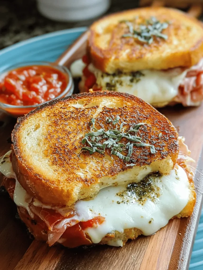 Indulge in the ultimate Italian Grilled Cheese Sandwiches, a perfect blend of gooey cheese and savory Italian ingredients. Discover how to elevate your classic grilled cheese with rich flavors like sun-dried tomatoes, fresh basil, and tangy pesto. Ideal for a quick lunch or a cozy dinner, these sandwiches are a delightful twist on a beloved favorite. Ready to impress your taste buds? Try this flavorful recipe today!