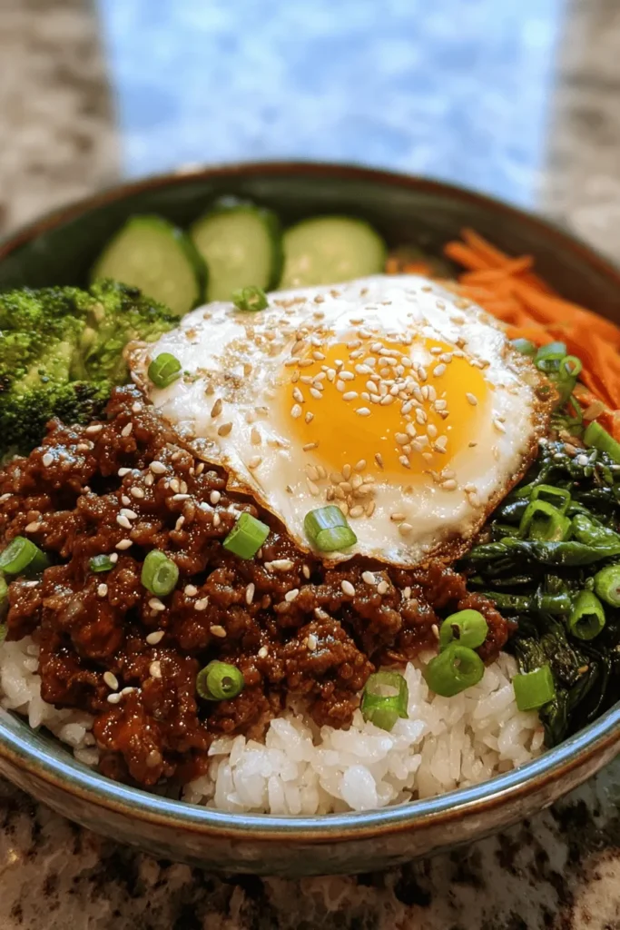 Try this delicious Korean Beef Bowl recipe for a wholesome meal bursting with flavor. Tender beef marinated in a savory sauce, served over fluffy rice, and topped with fresh veggies creates a perfect balance of taste and nutrition. This easy-to-make dish is ideal for busy weeknights or meal prep. Discover the secrets to authentic Korean flavors and enjoy a delightful culinary experience. Perfect for family dinners or impressing guests!