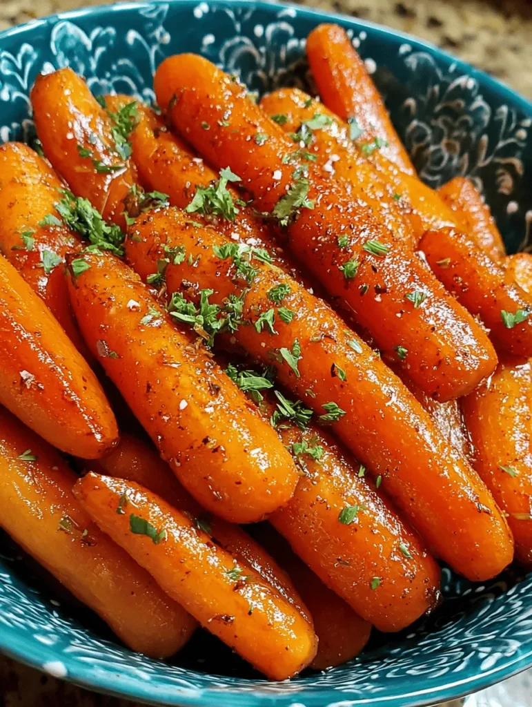 Discover the delightful taste of Air Fryer Maple Glazed Carrots! This savory and simple recipe transforms fresh carrots into a sweet, crispy side dish that's perfect for any meal. With just a few ingredients and easy steps, you can enjoy the natural sweetness of carrots enhanced by rich maple syrup. Ideal for quick weeknight dinners or holiday feasts, these carrots are sure to impress. Try it today and make your meals unforgettable!
