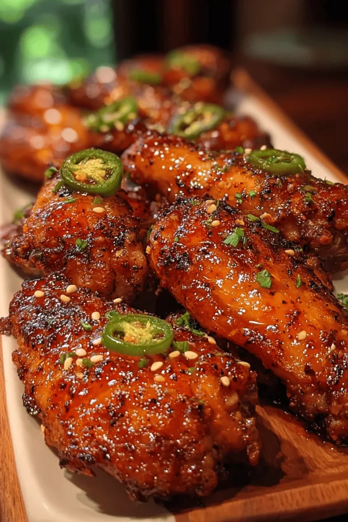 Discover the perfect blend of flavors with this Sweet & Spicy Maple Jalapeño Wings recipe! Elevate your game-day snacks or dinner parties with tender chicken wings coated in a deliciously sticky maple jalapeño glaze. This recipe is easy to follow and delivers a fantastic taste that will impress your guests. Perfect for those who love a little heat with their sweetness, these wings are sure to become a household favorite. Try them today!