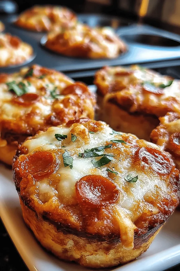 Indulge in a unique twist on classic comfort food with these Deep Dish Pizza Cupcakes! This fun and delicious recipe combines the rich flavors of deep dish pizza with the ease of cupcake preparation. Perfect for parties, game day, or a cozy night in, these savory treats are packed with gooey cheese, pepperoni, and fresh toppings, all baked in a delightful cupcake form. Discover how to make these mouthwatering bites today!